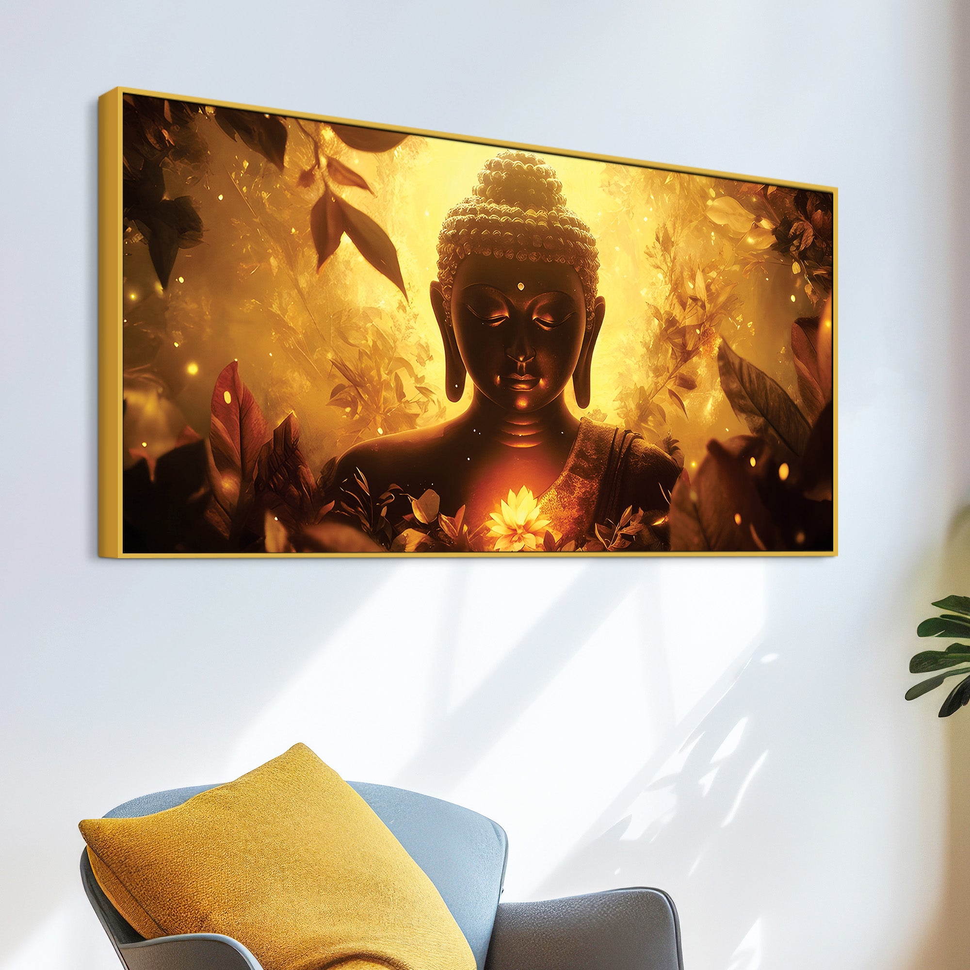 Buddha Energy Painting for Peaceful Ambience