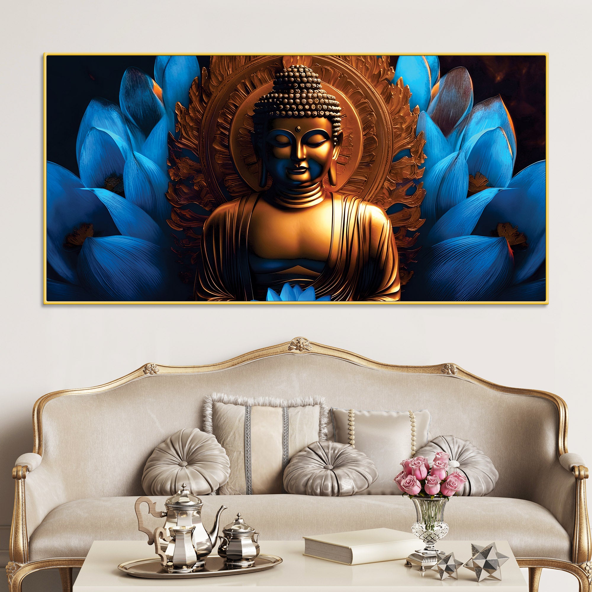 buddha-enlightenment-painting-for-interiors