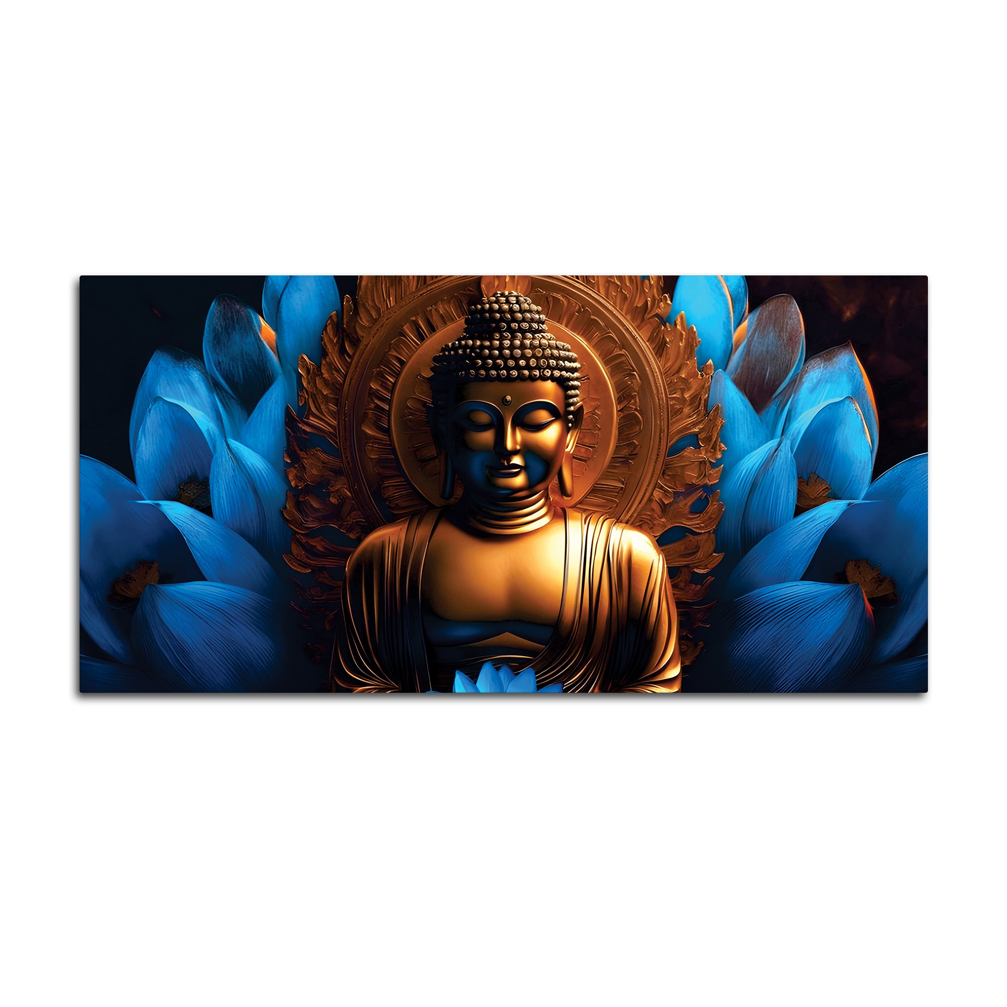 Buddha Enlightenment Painting for Interiors