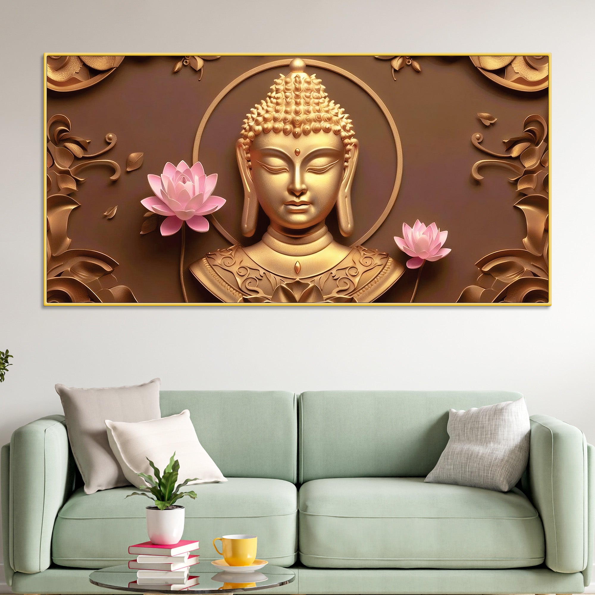 Buddha Graceful Art Painting for Living Room