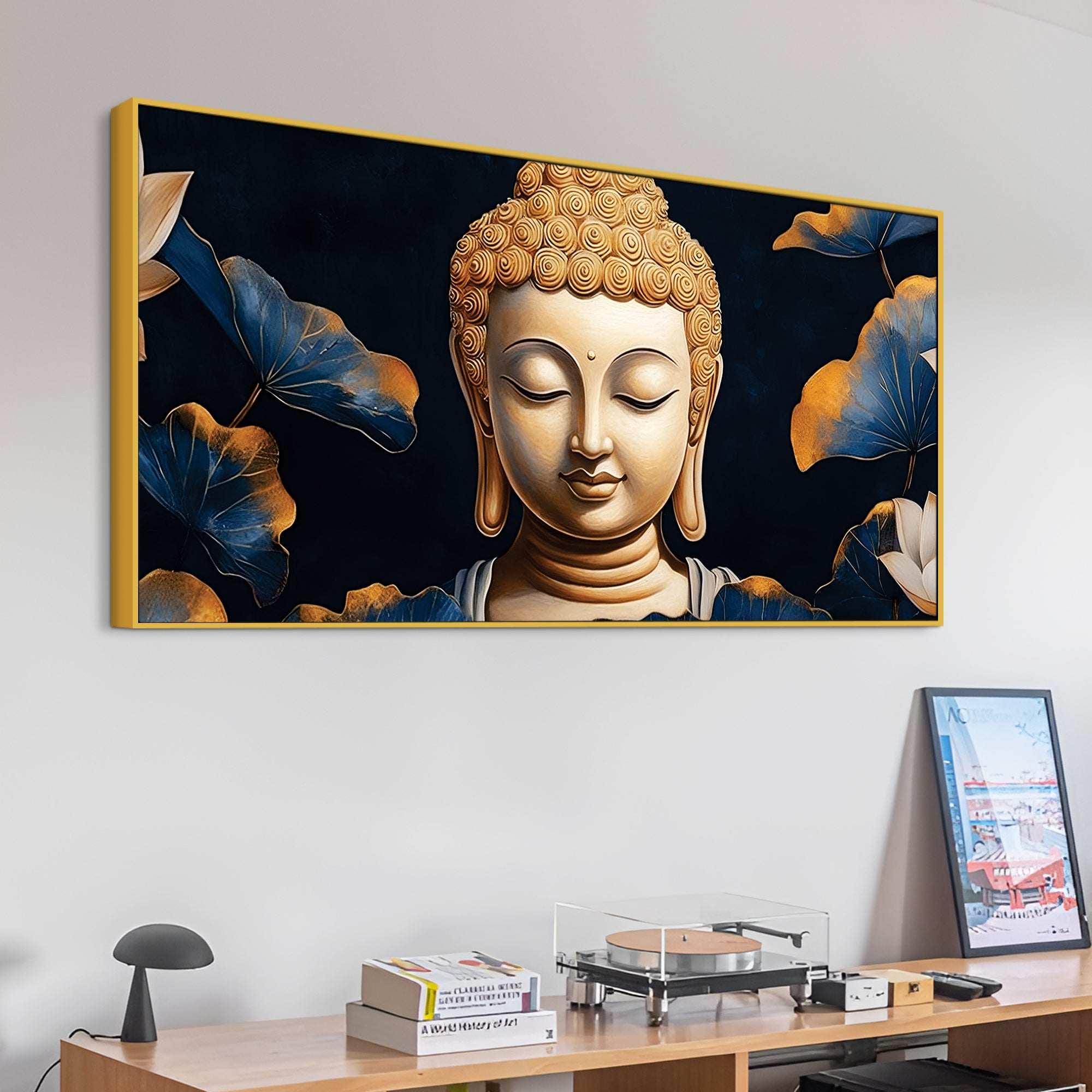 Buddha Harmony Painting for Interior Decoration