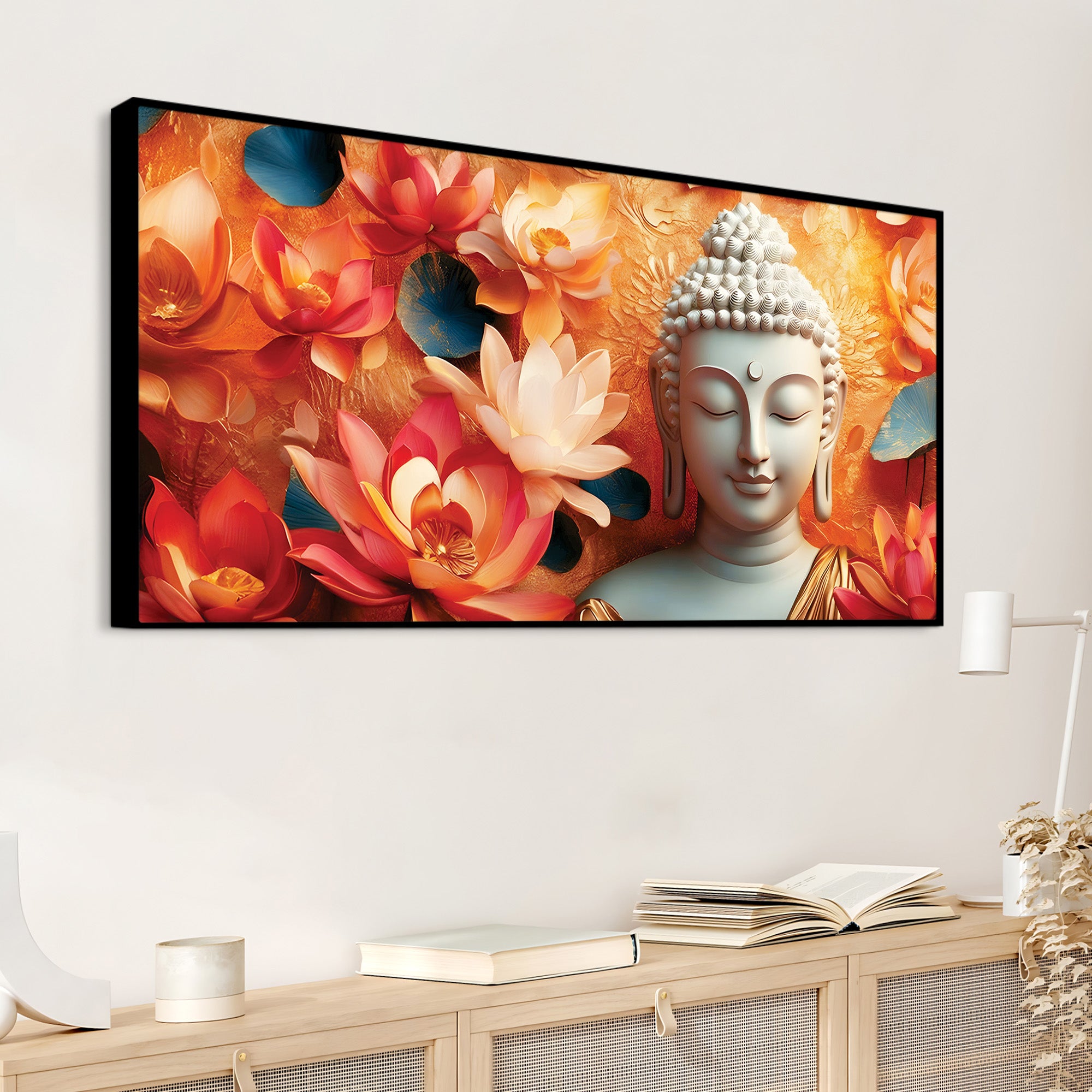 Buddha Inner Peace Painting for Decor