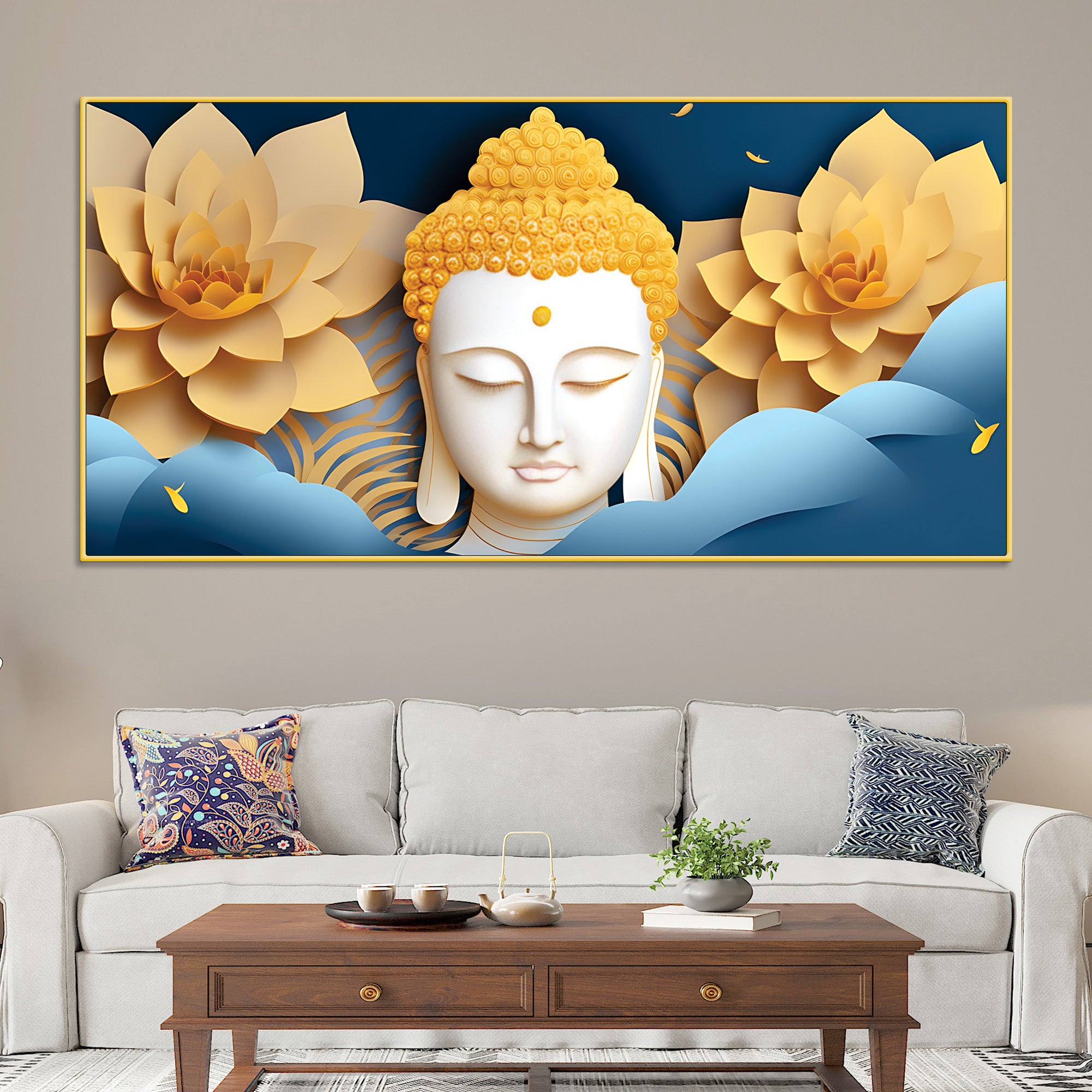 Buddha Inner Silence Painting for Home