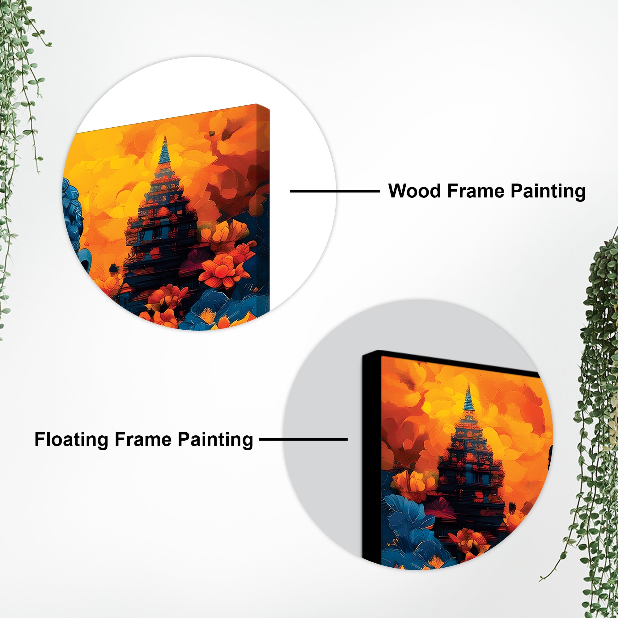 Buddha Lotus Wall Art – Luxury Spiritual Canvas Painting