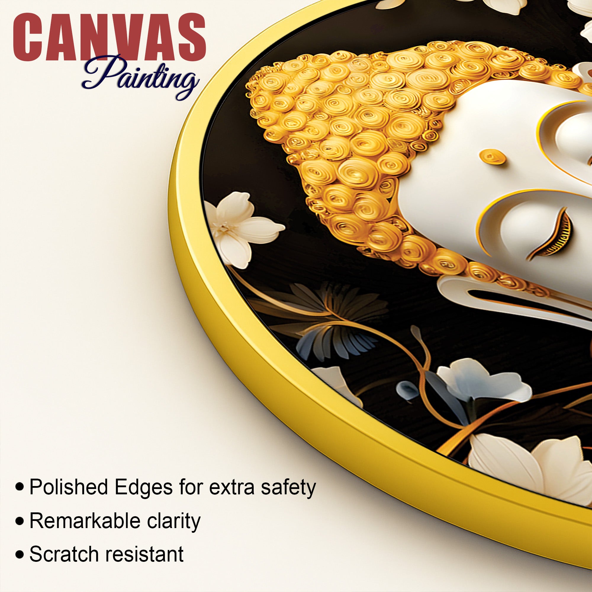 Buddha Luxury Canvas Wall Painting