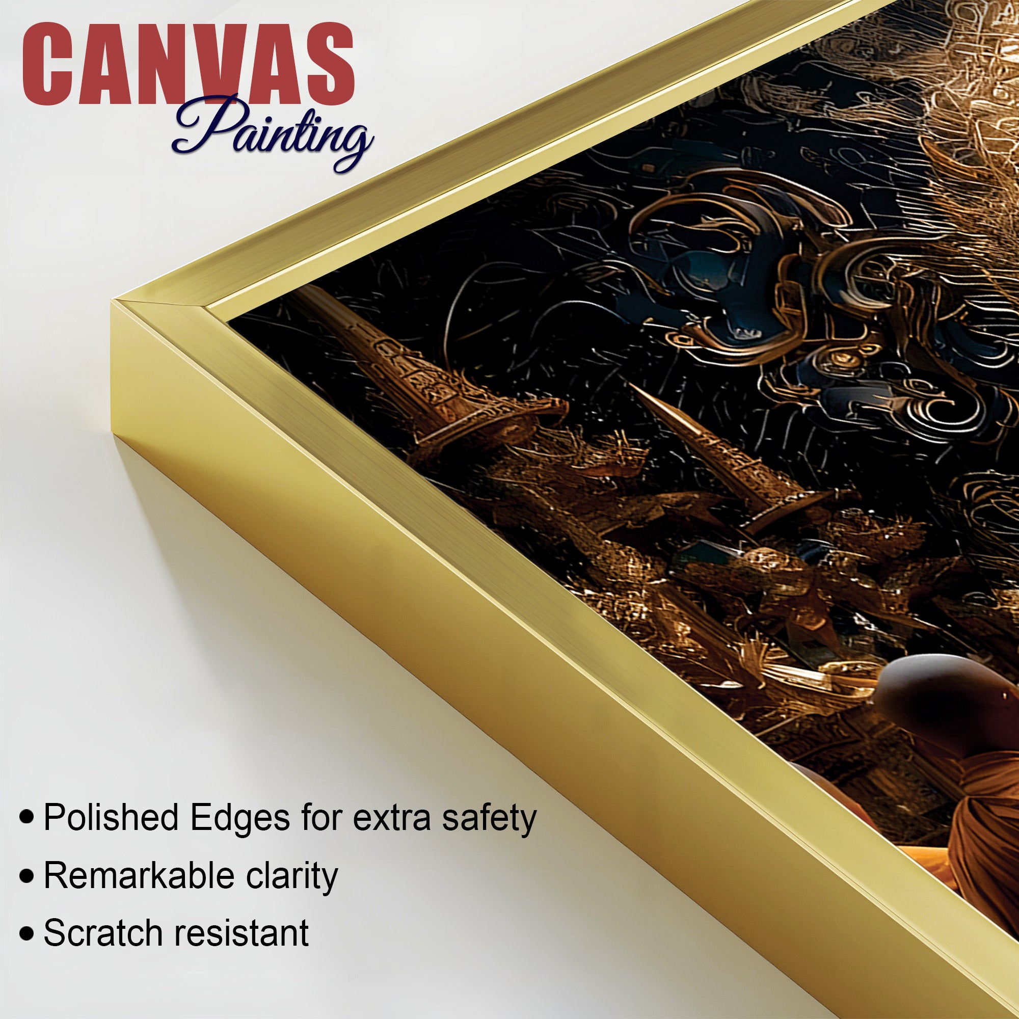 Buddha Meditation Canvas Wall Art – Peaceful Home Decor