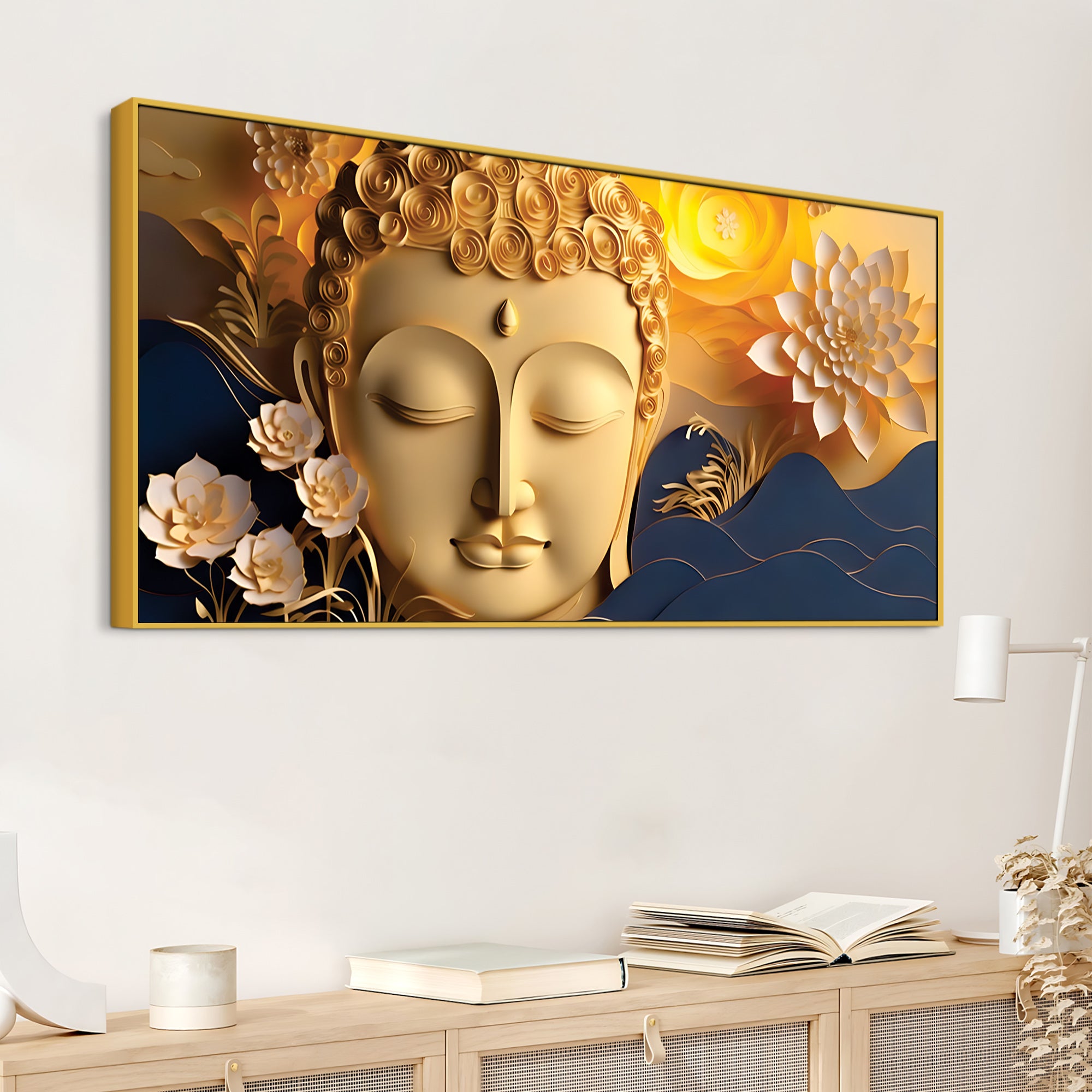 Buddha Modern Spiritual Painting for Wall