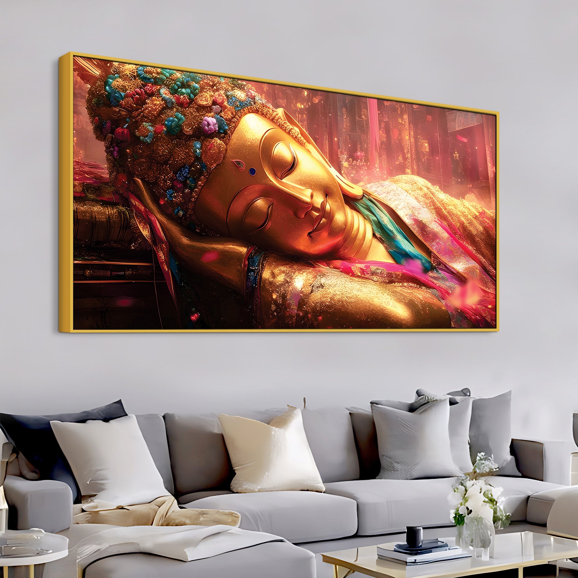 Buddha Peace Painting for Home Decoration