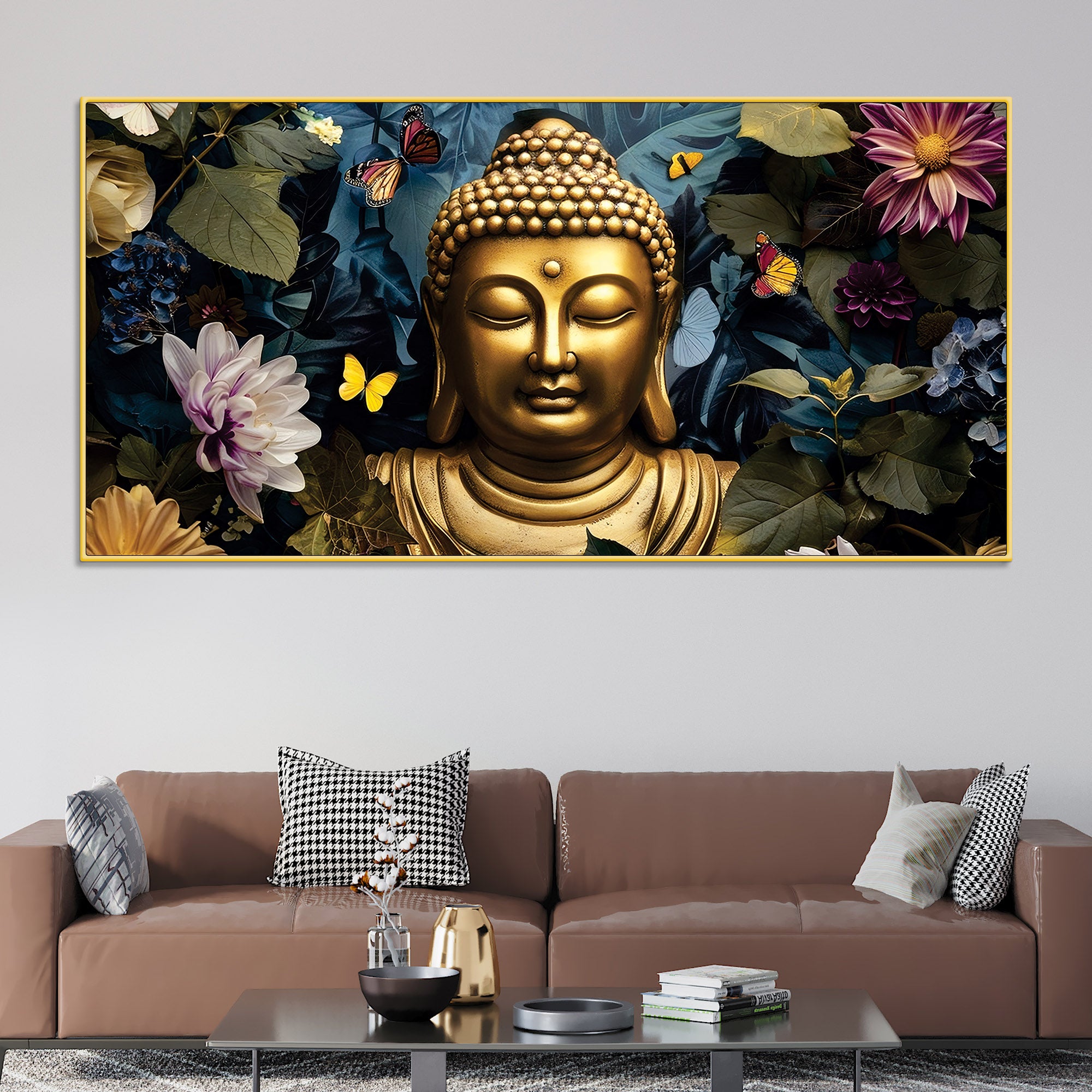 Buddha Peaceful Mood Painting for Home
