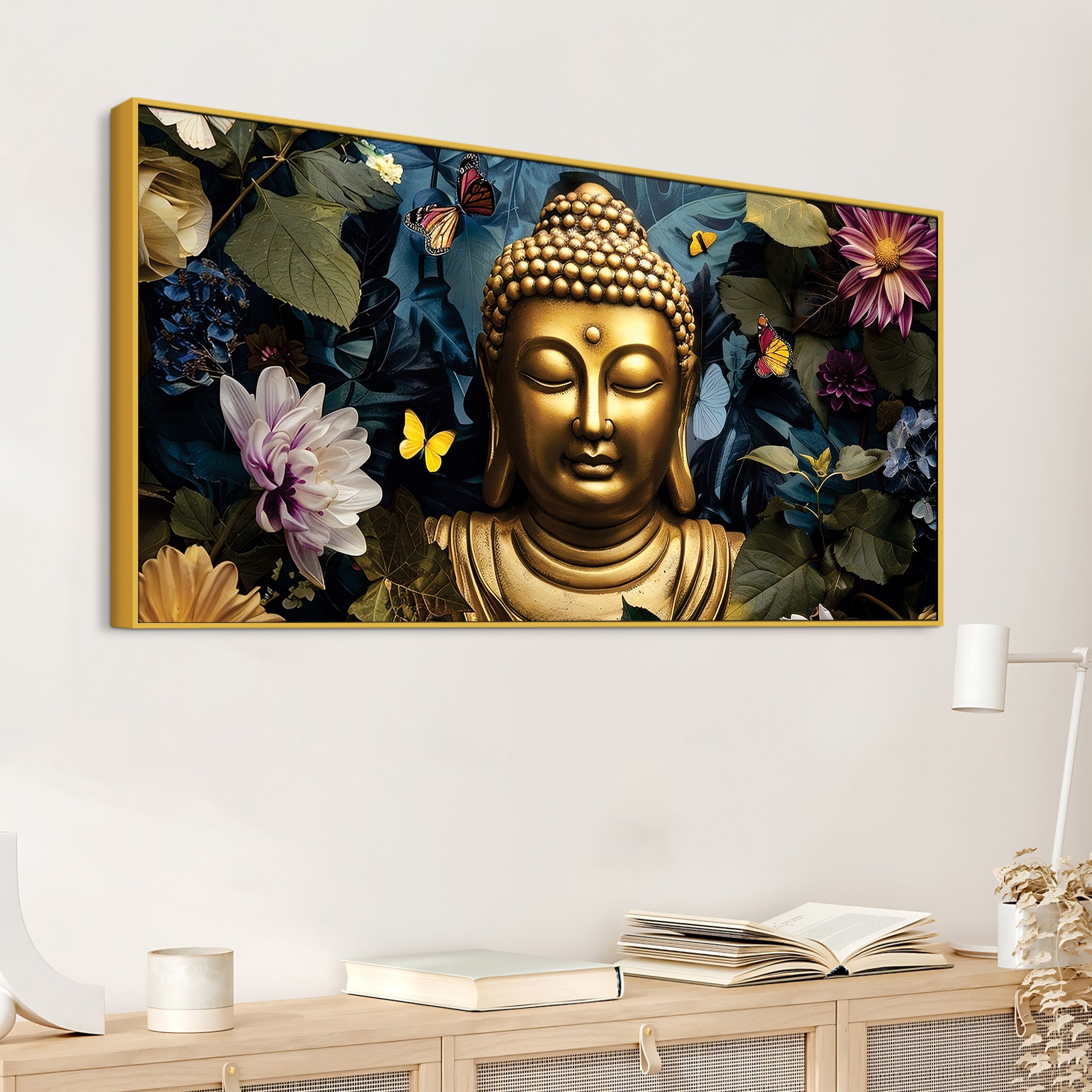 Buddha Peaceful Mood Painting for Home