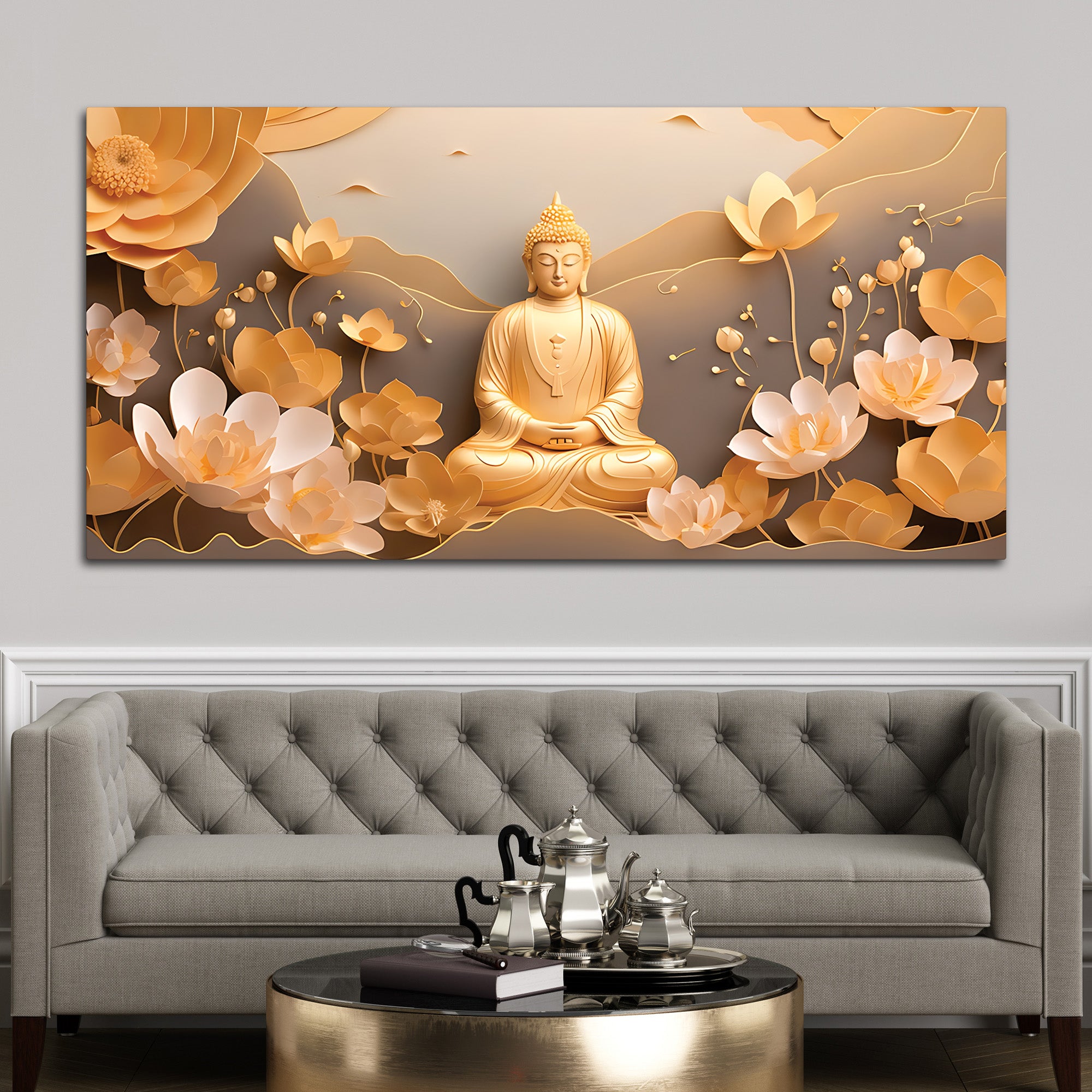 Buddha Premium Art Painting for Decor