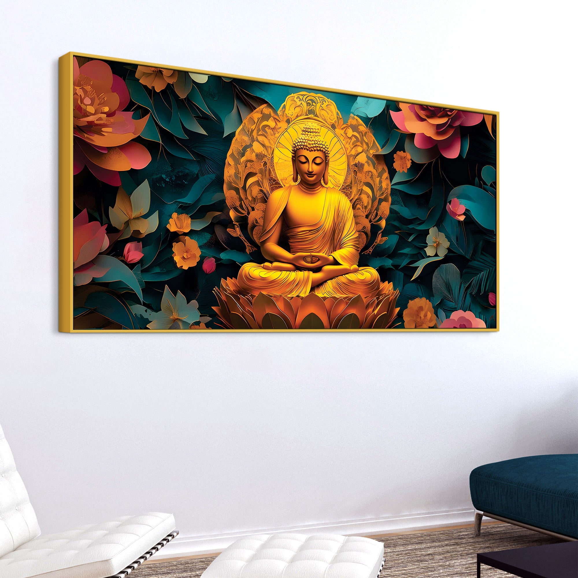 Buddha Sacred Calm Painting for Wall Art