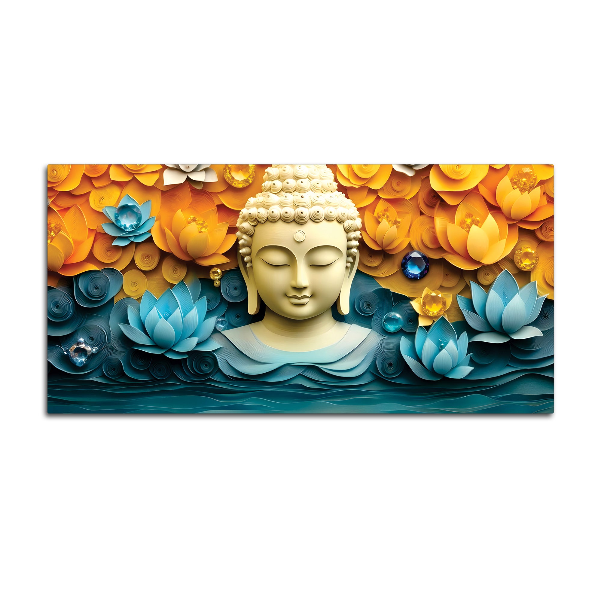 Buddha Sacred Painting for Home Walls