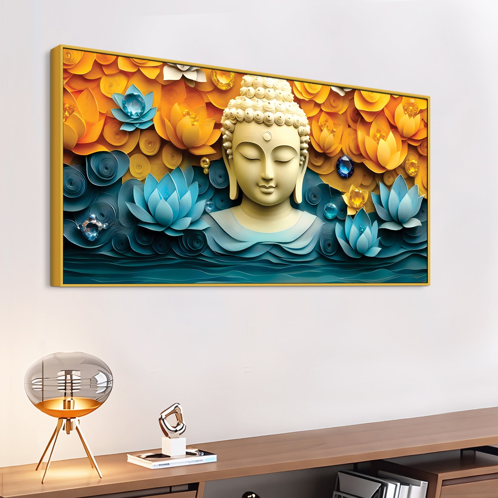Buddha Sacred Painting for Home Walls