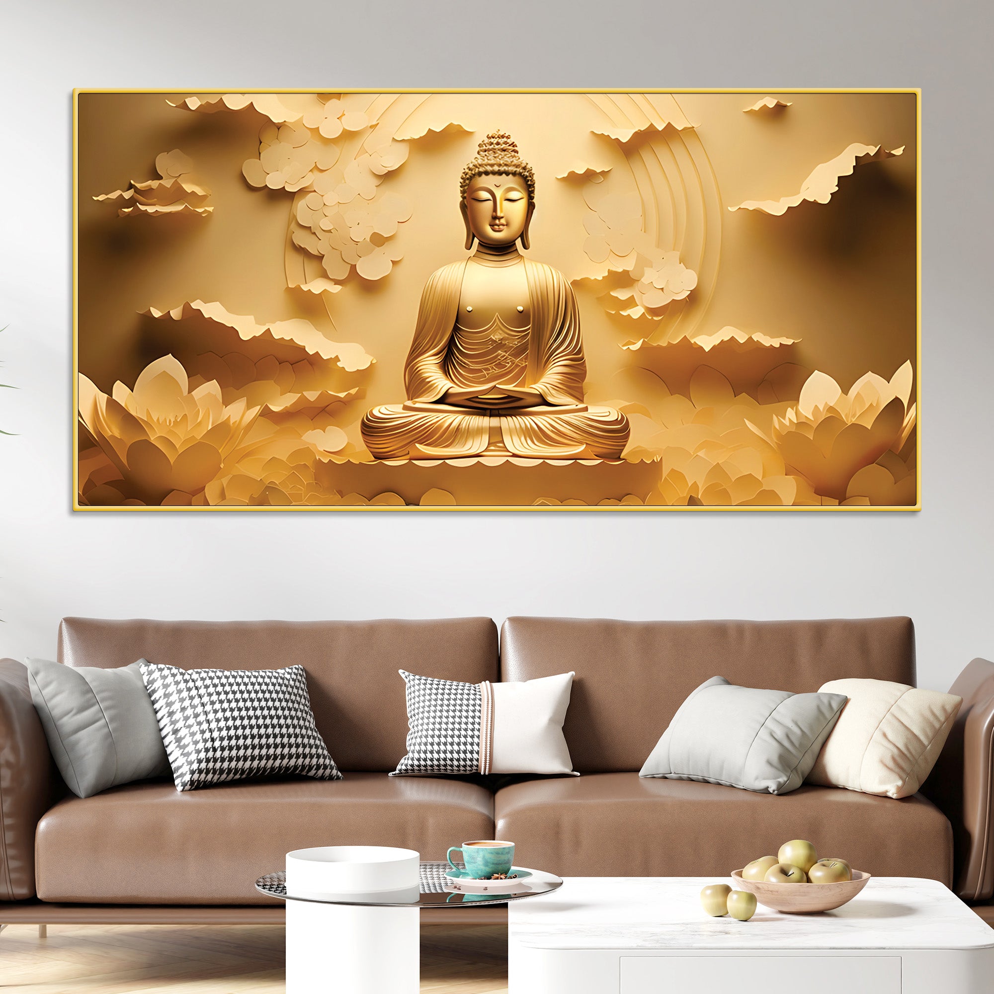 Buddha Sacred Space Painting for Wall Art