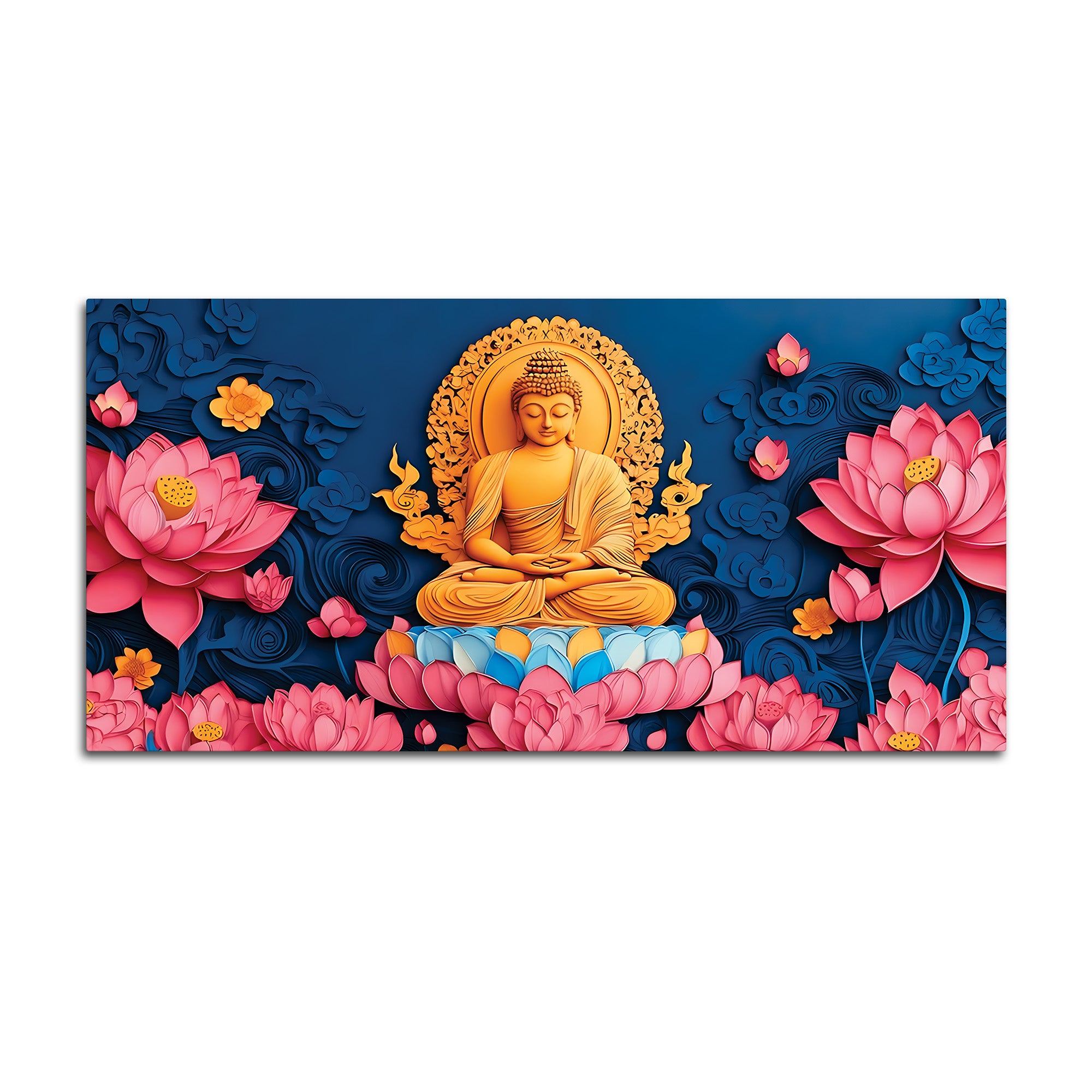 Buddha Serenity Wall Painting for Home