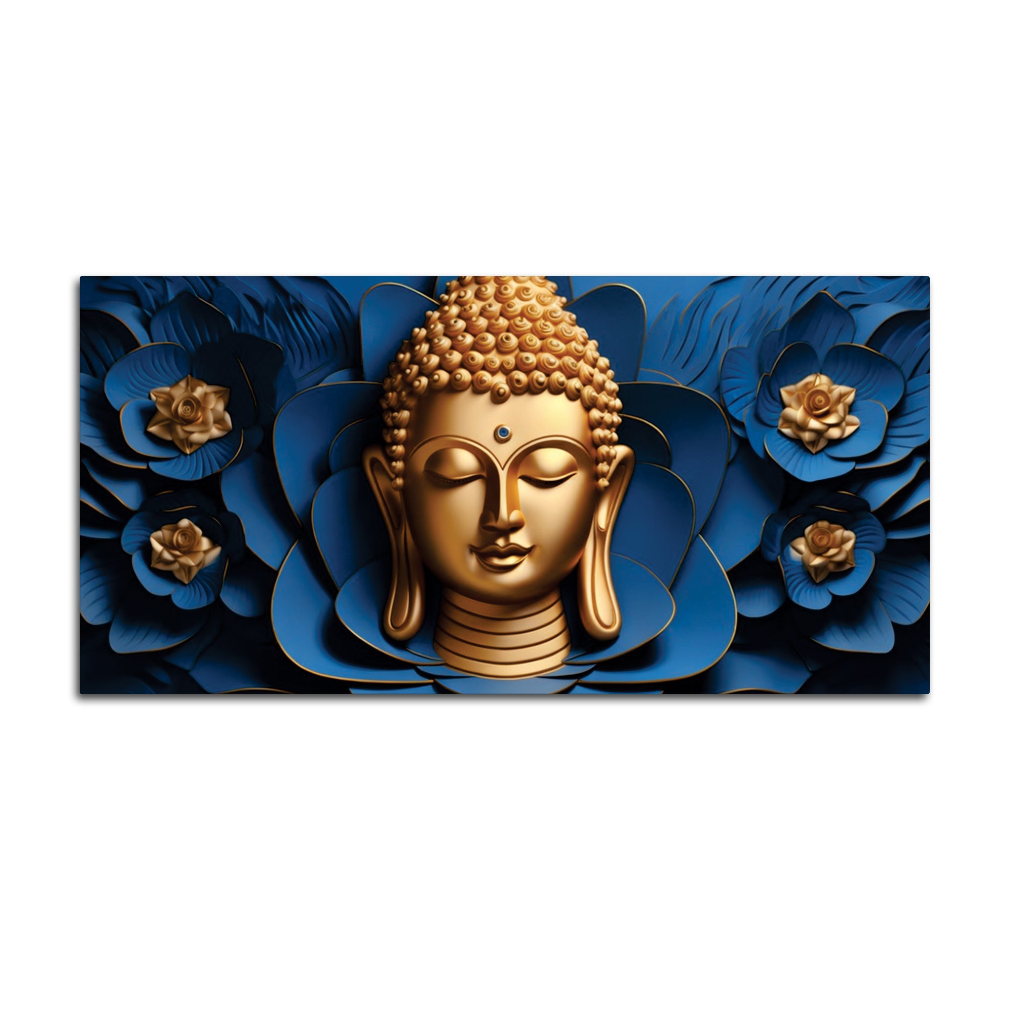 Buddha Spiritual Focus Painting for Walls
