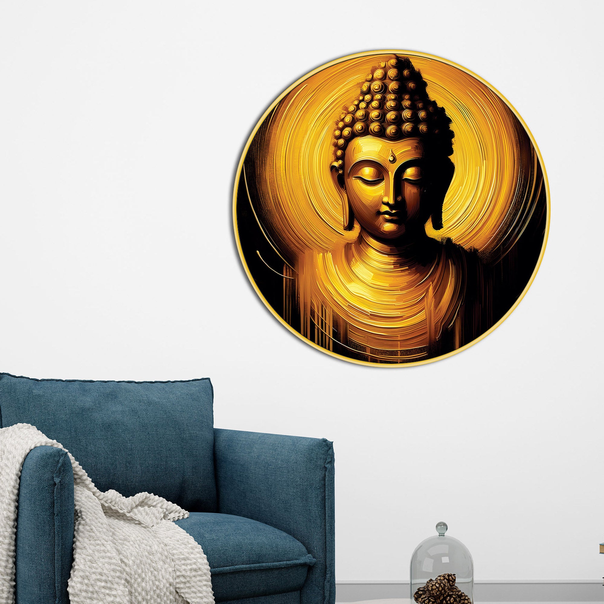buddha-spiritual-wall-painting