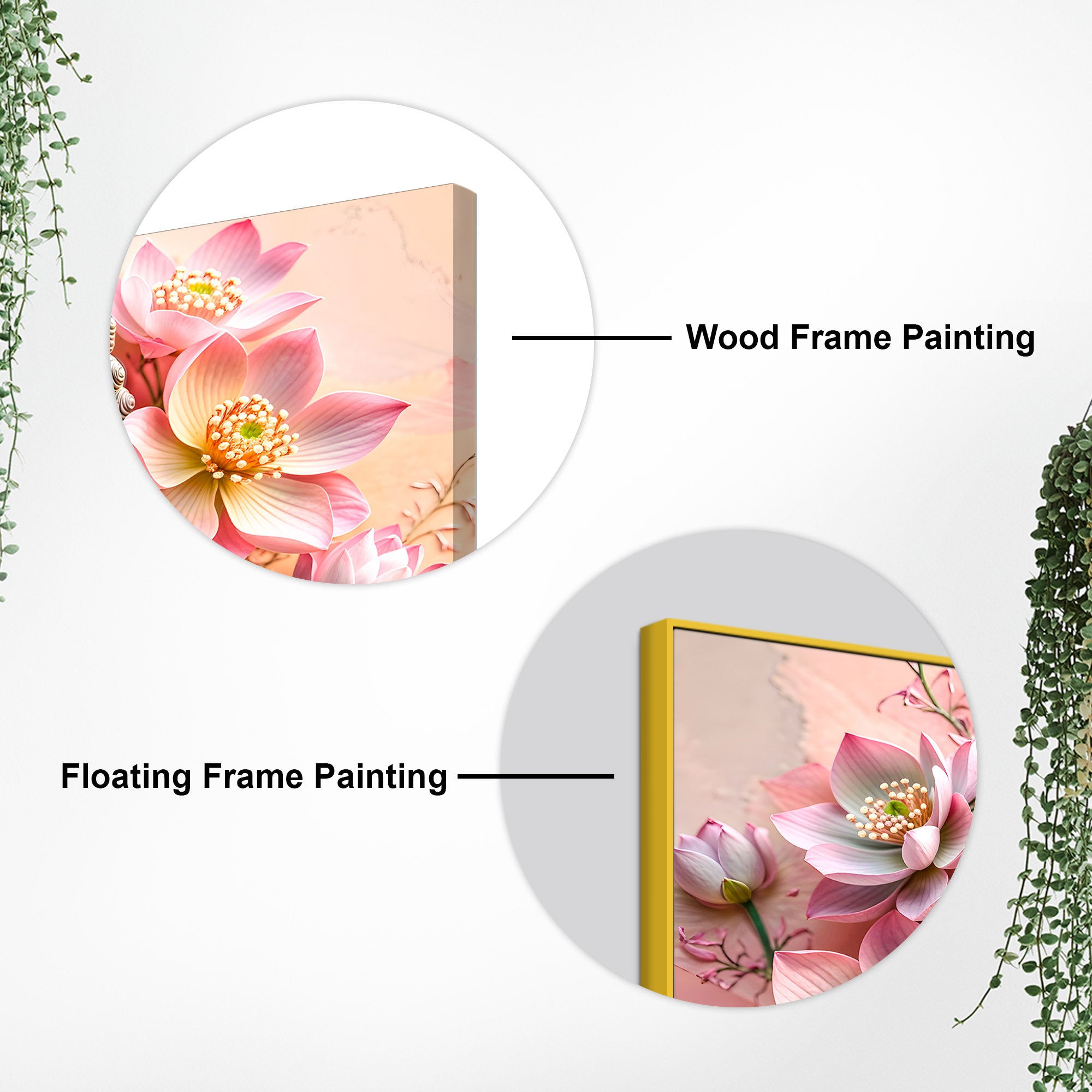 Buddha Spiritual Wall Painting for Office & Living Room Decor