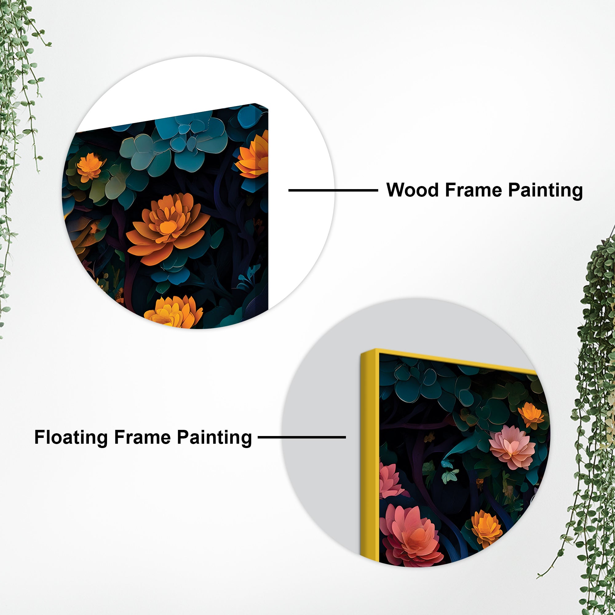 Buddha Still Mind Painting for Decor