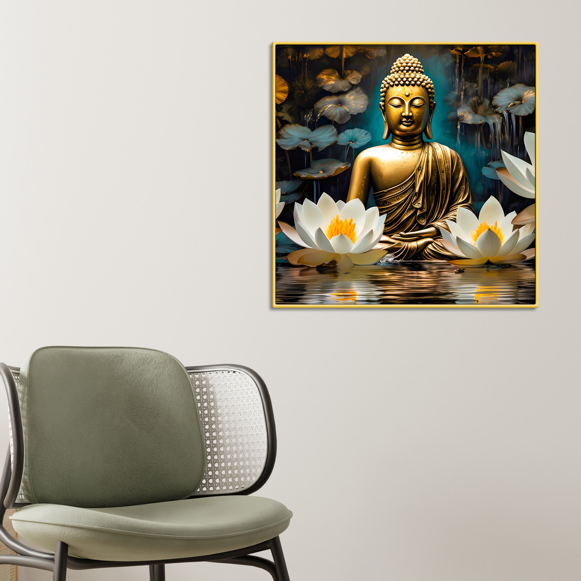 Buddha Wall Home Decor Painting