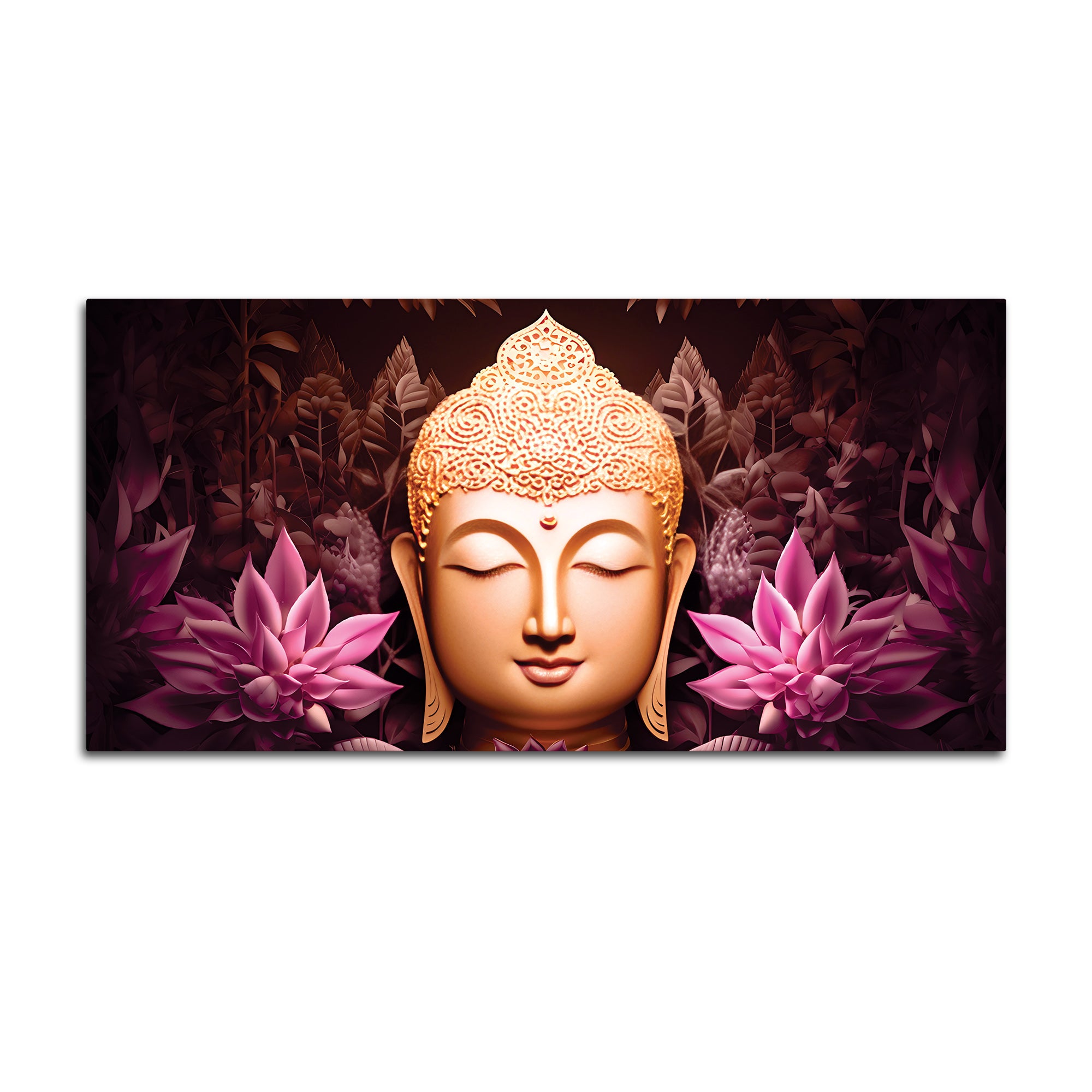 Buddha Wall Painting Decor for Living Room & Bedroom