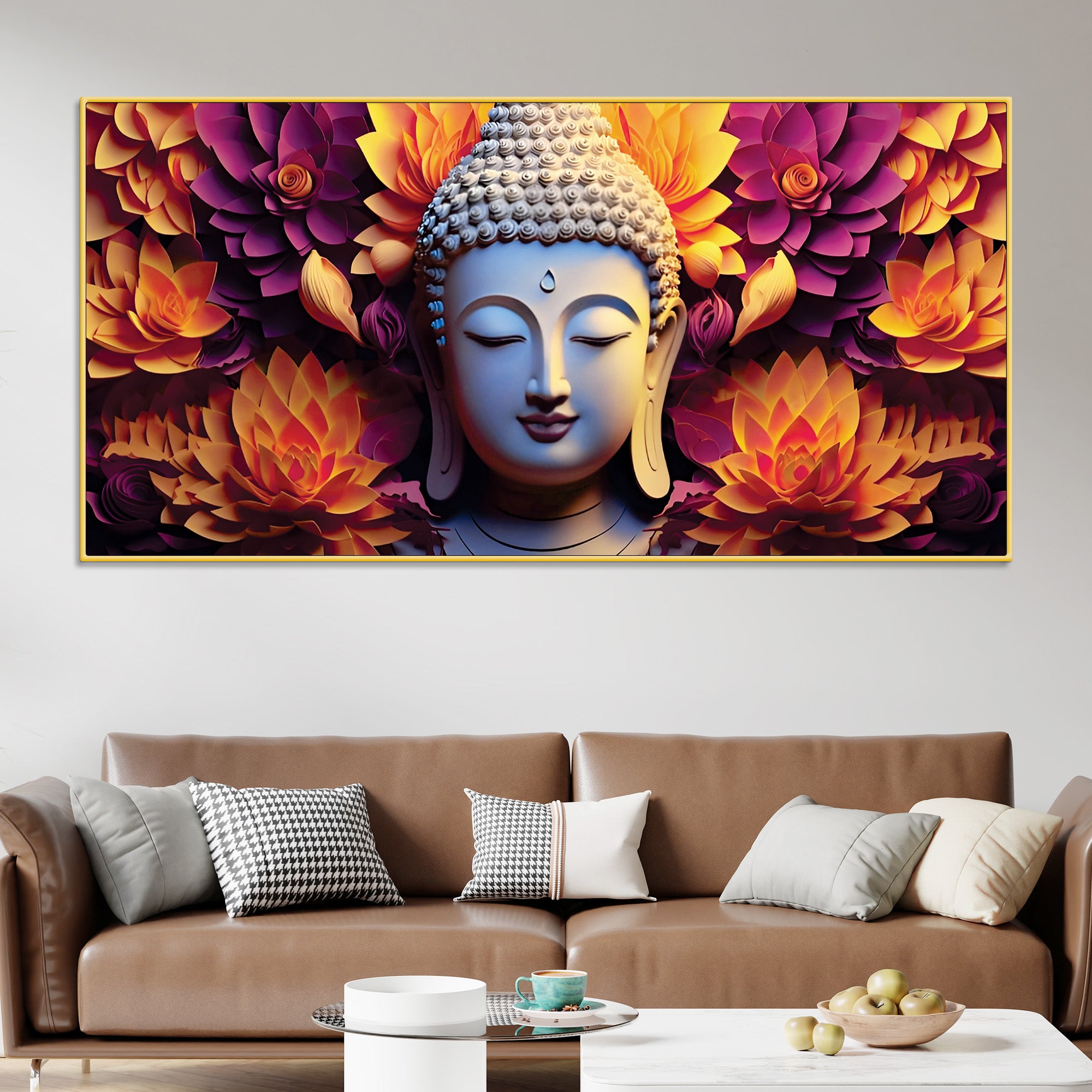 buddha-wall-painting-decor-for-modern-wall-design