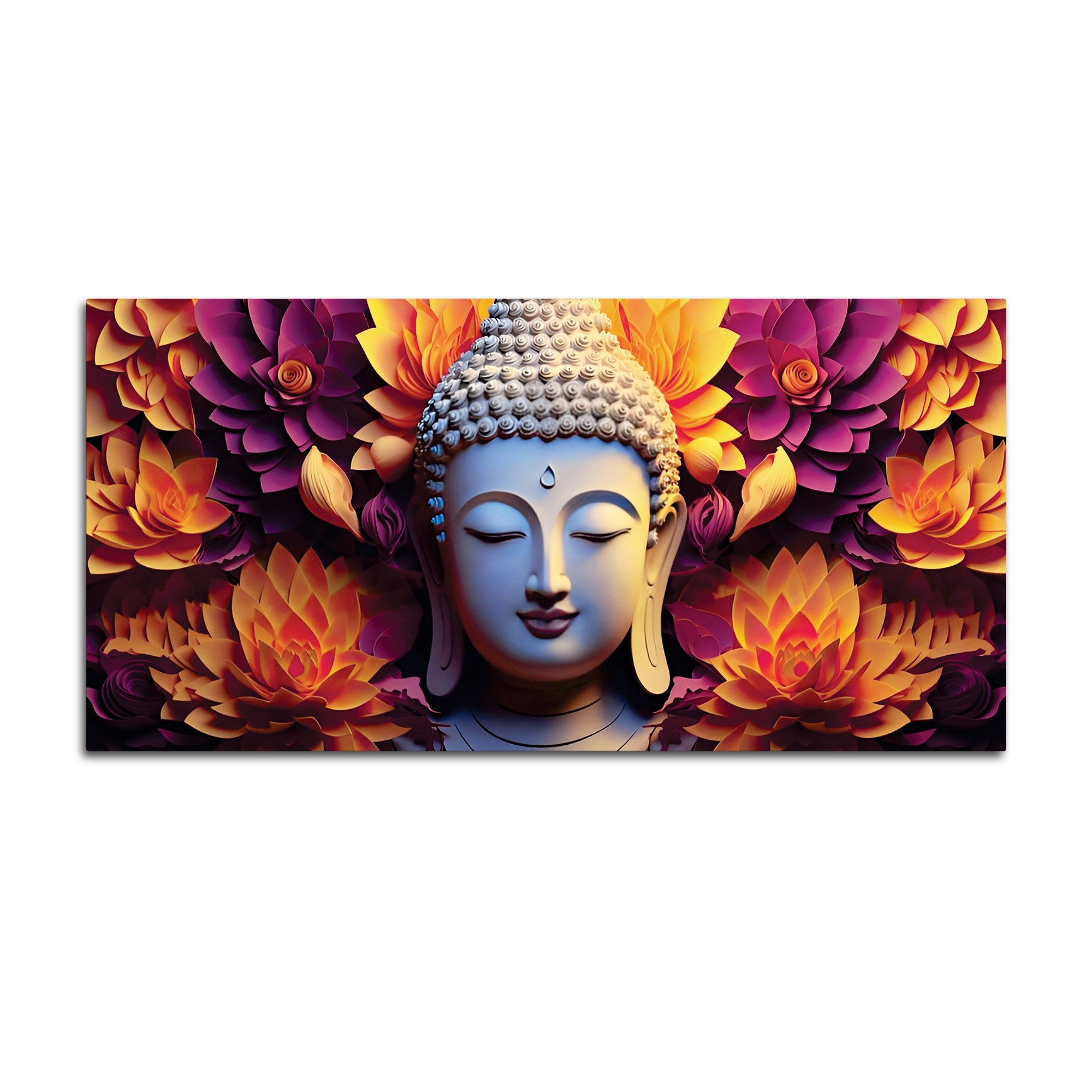 Buddha Wall Painting Decor for Modern Wall Design