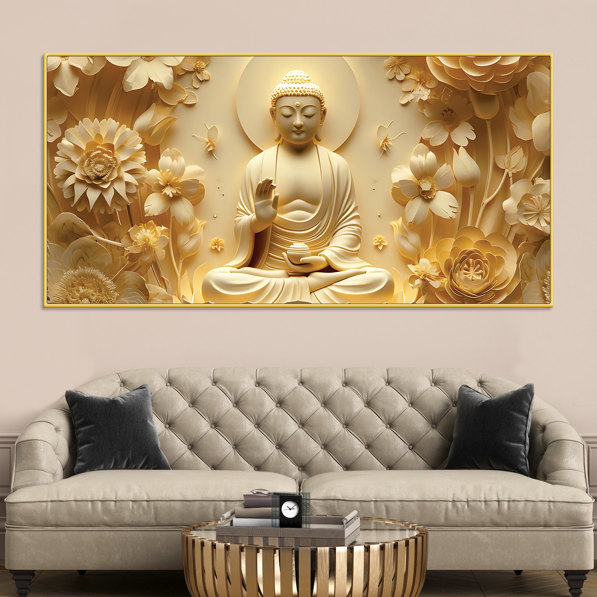 buddha-wall-painting-decor-for-positive-home-energy