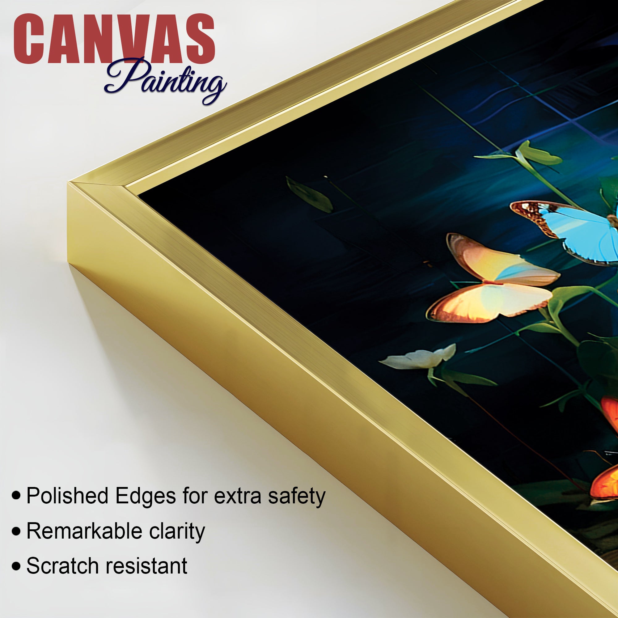 Buddha Wall Painting for Living Room – Calm Vibes Art