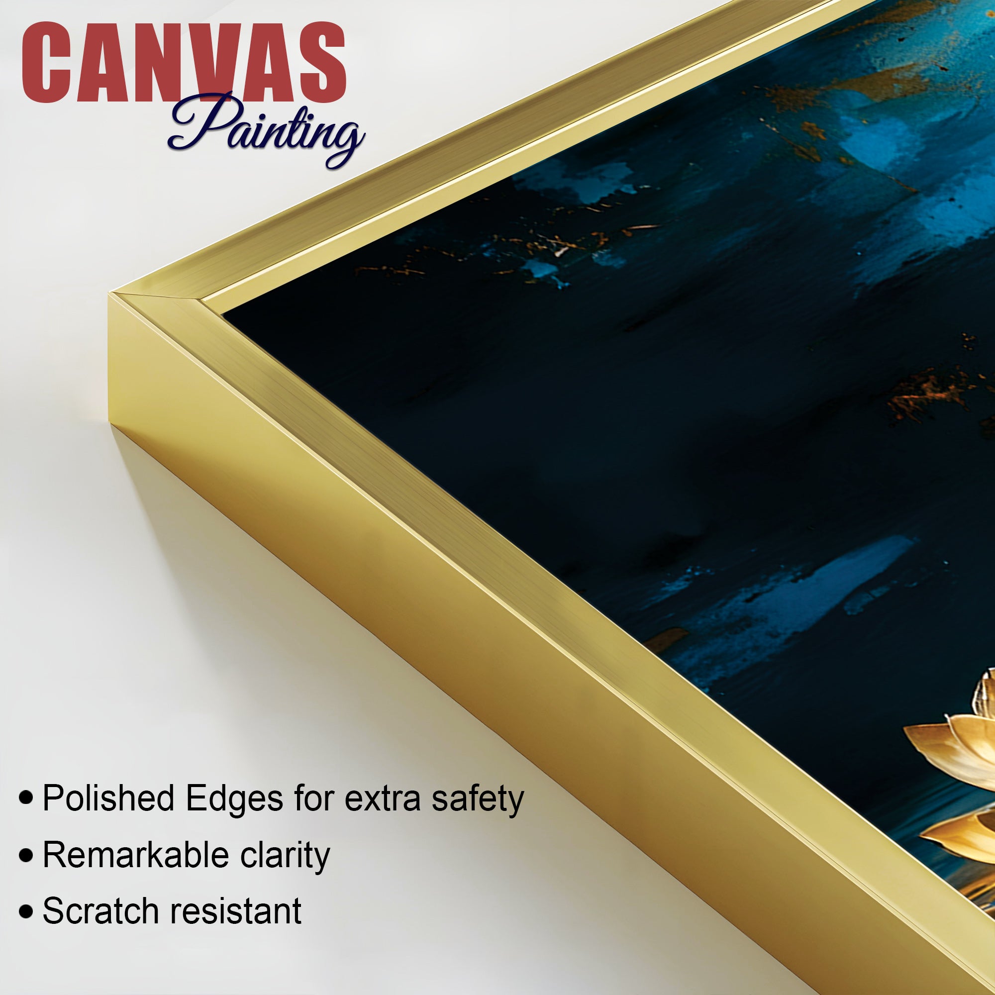 Buddha Wall Painting for Peaceful Home Decor