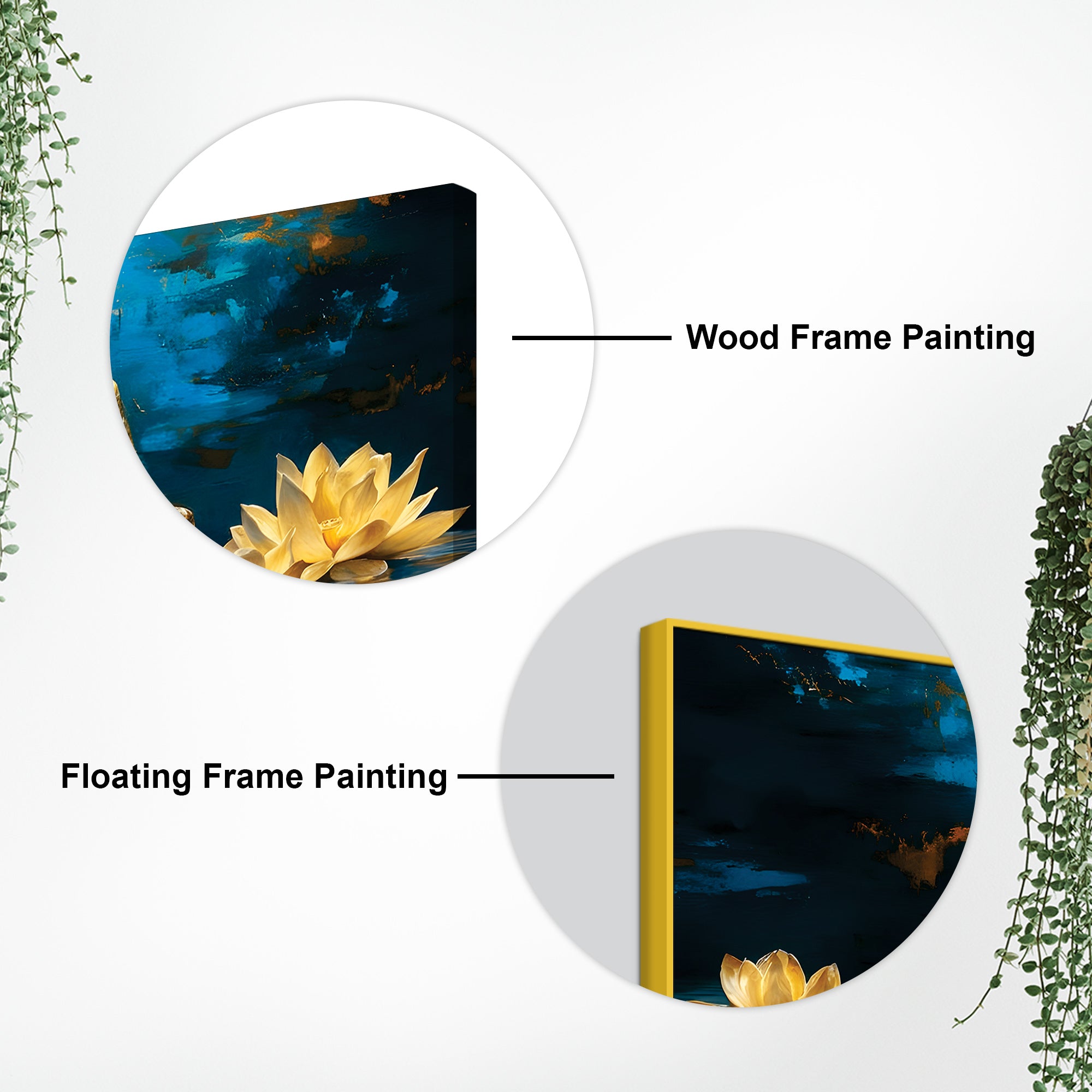 Buddha Wall Painting for Peaceful Home Decor