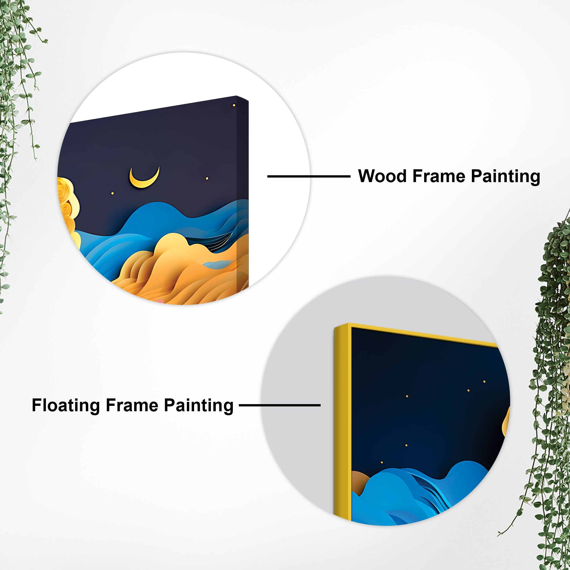 Buddha Wall Painting for Positive Energy Home Decor