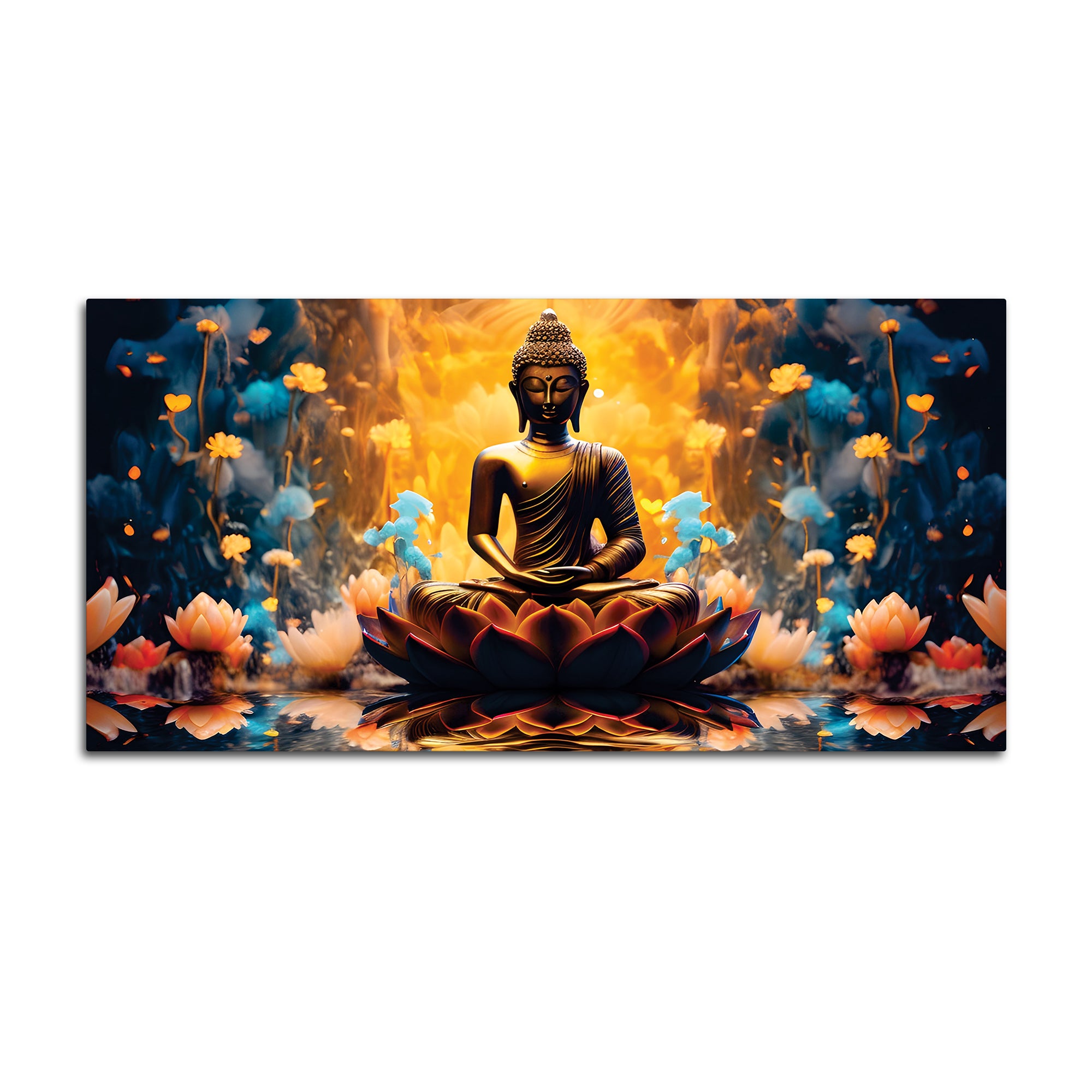 Buddha Zen Calm Painting for Home Walls