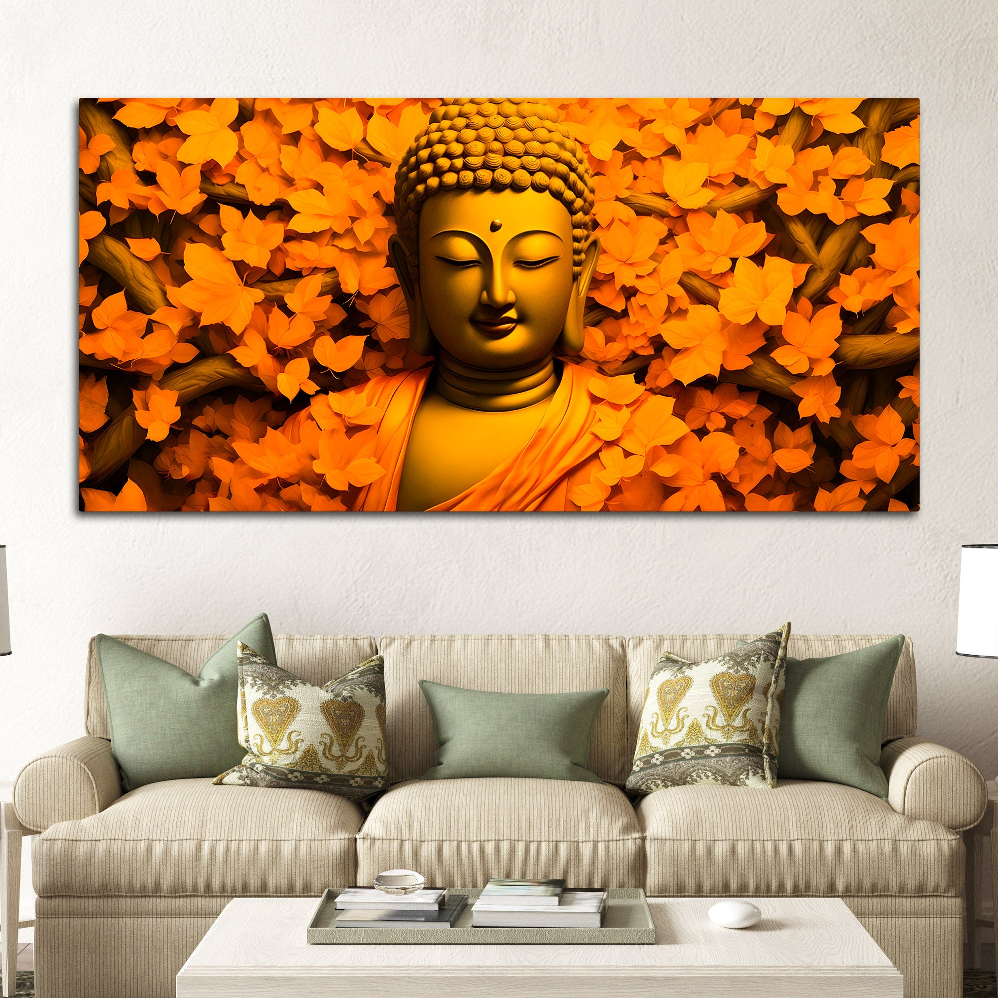 Calm Buddha Painting for Wall Décor