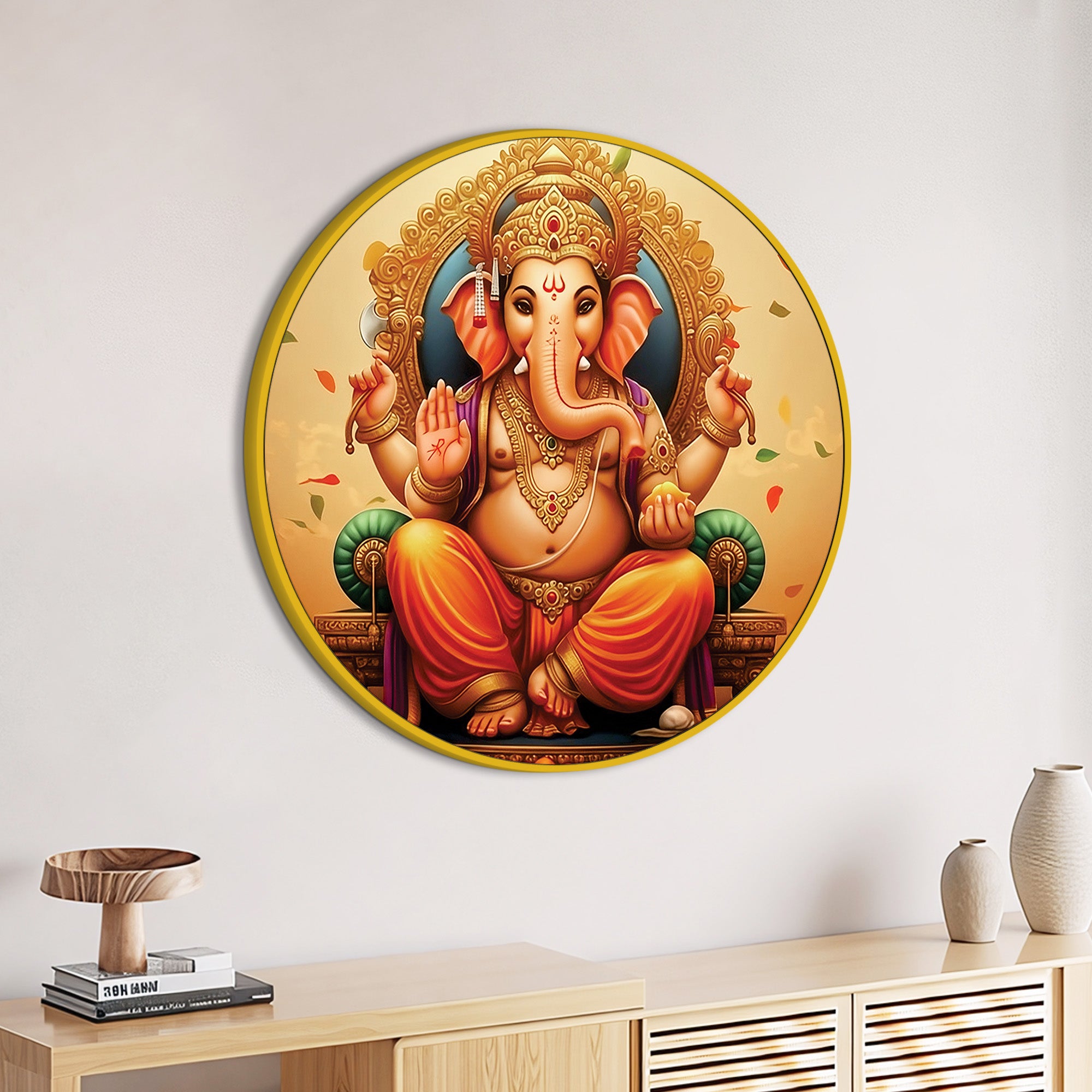 Charming Ganesha Painting