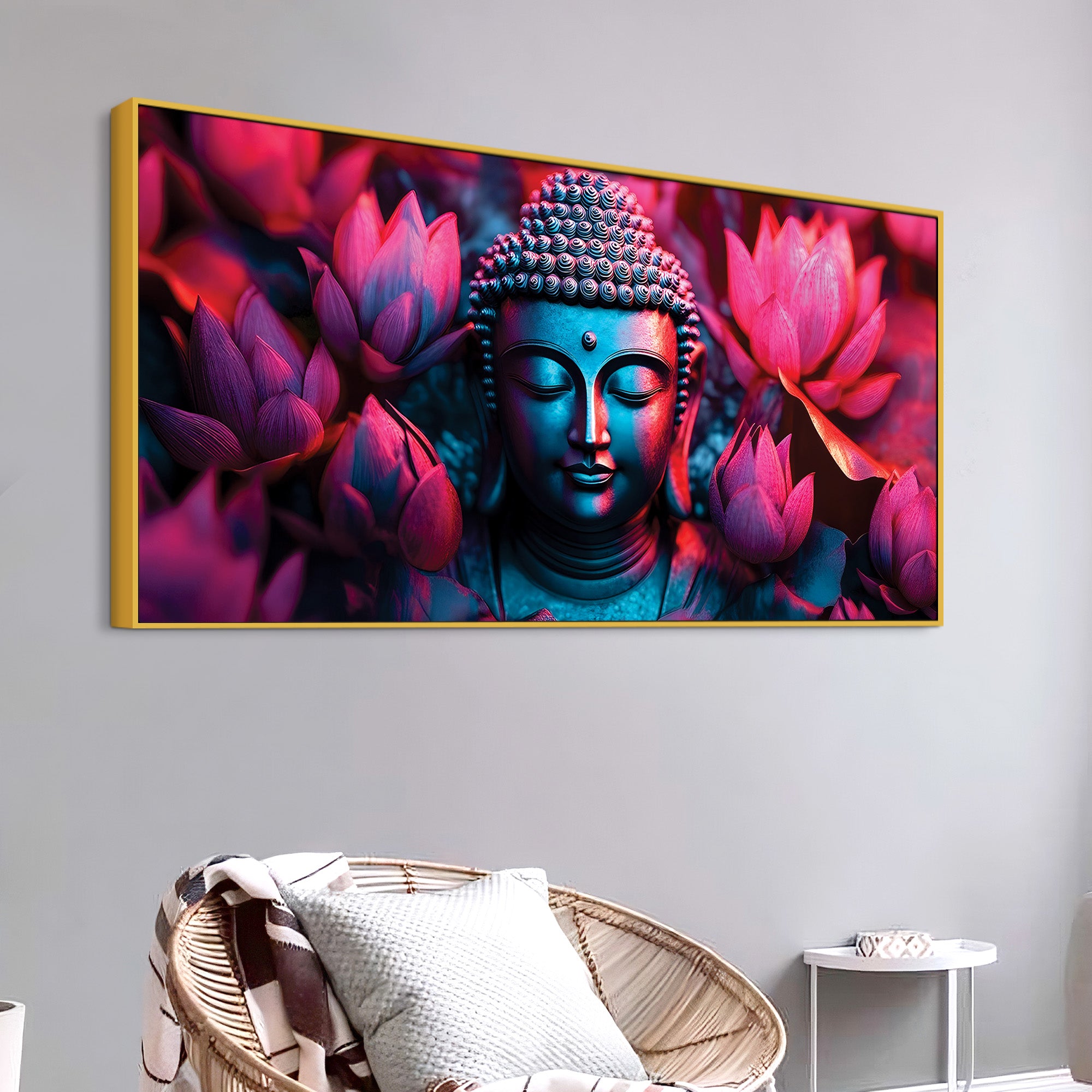 Classic Buddha Painting for Spiritual Decor