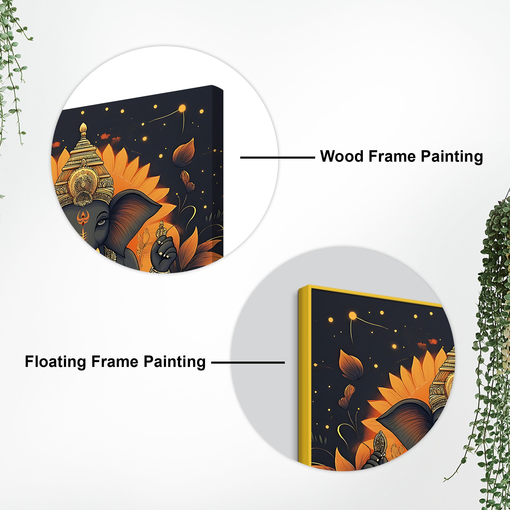 Classic Ganpati Painting Home & Office Décor