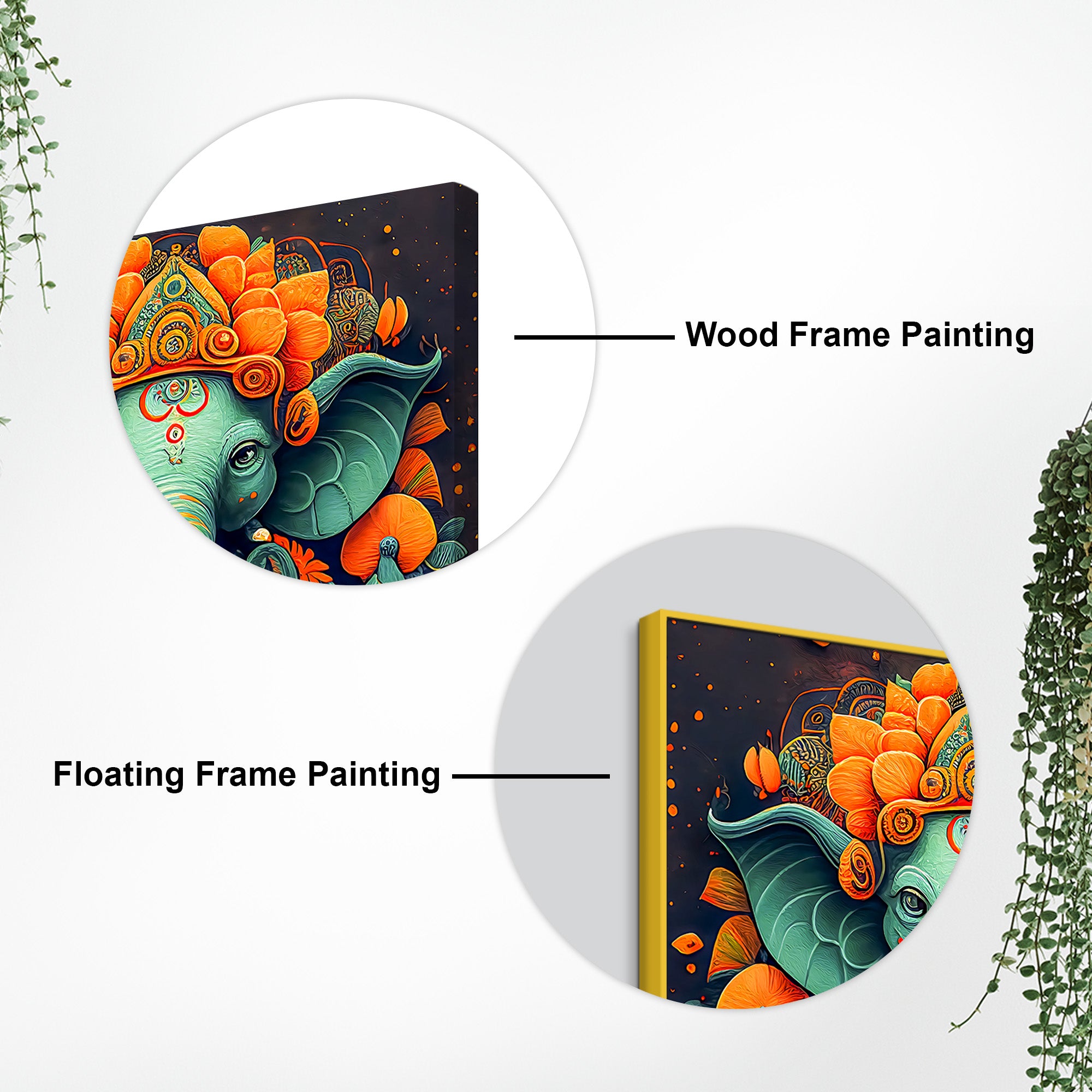 Classic Lord Ganesh Ji Painting