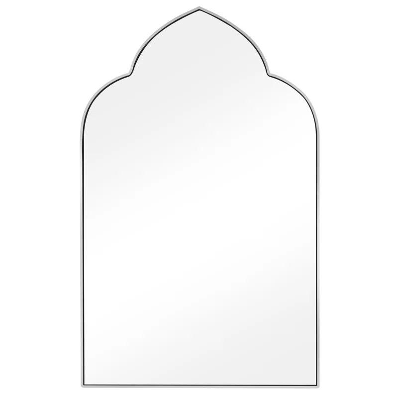 Classic Moroccan-Style Arched Bathroom Wall Mirror