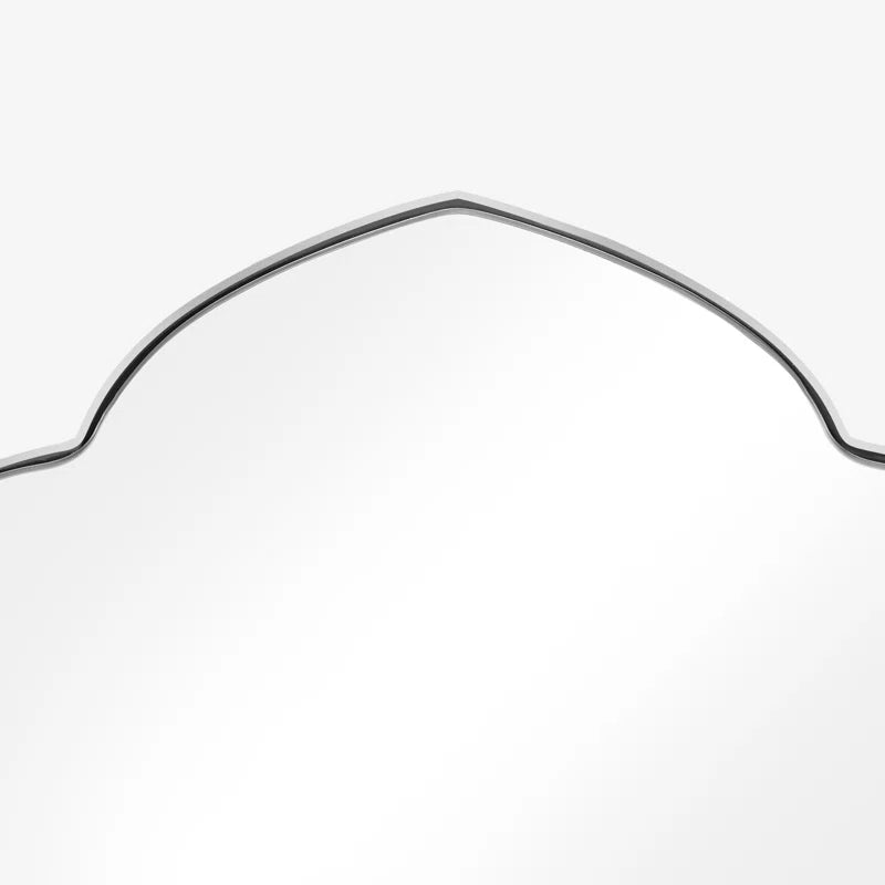 Classic Moroccan-Style Arched Bathroom Wall Mirror