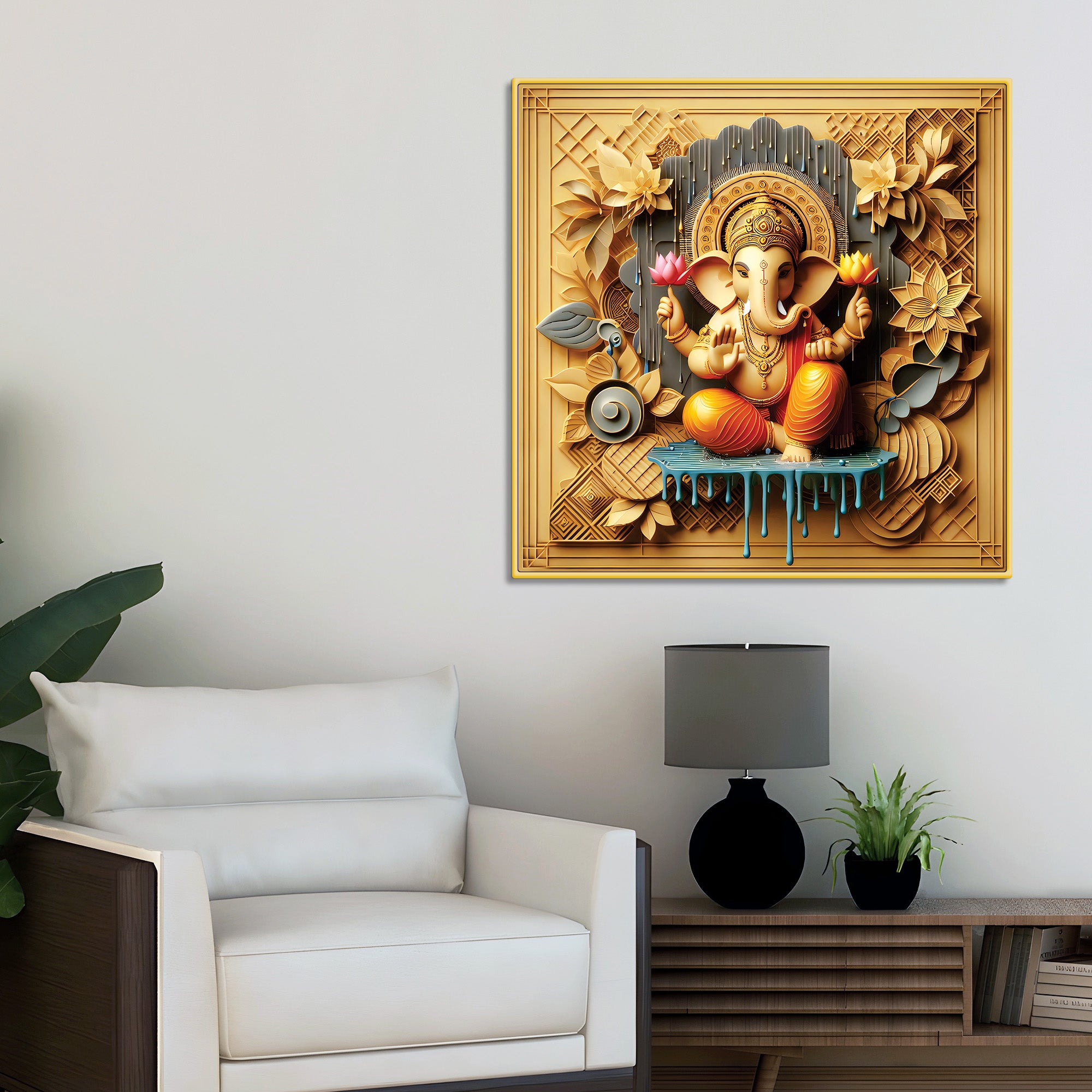 colorful-ganpati-bappa-canvas-painting
