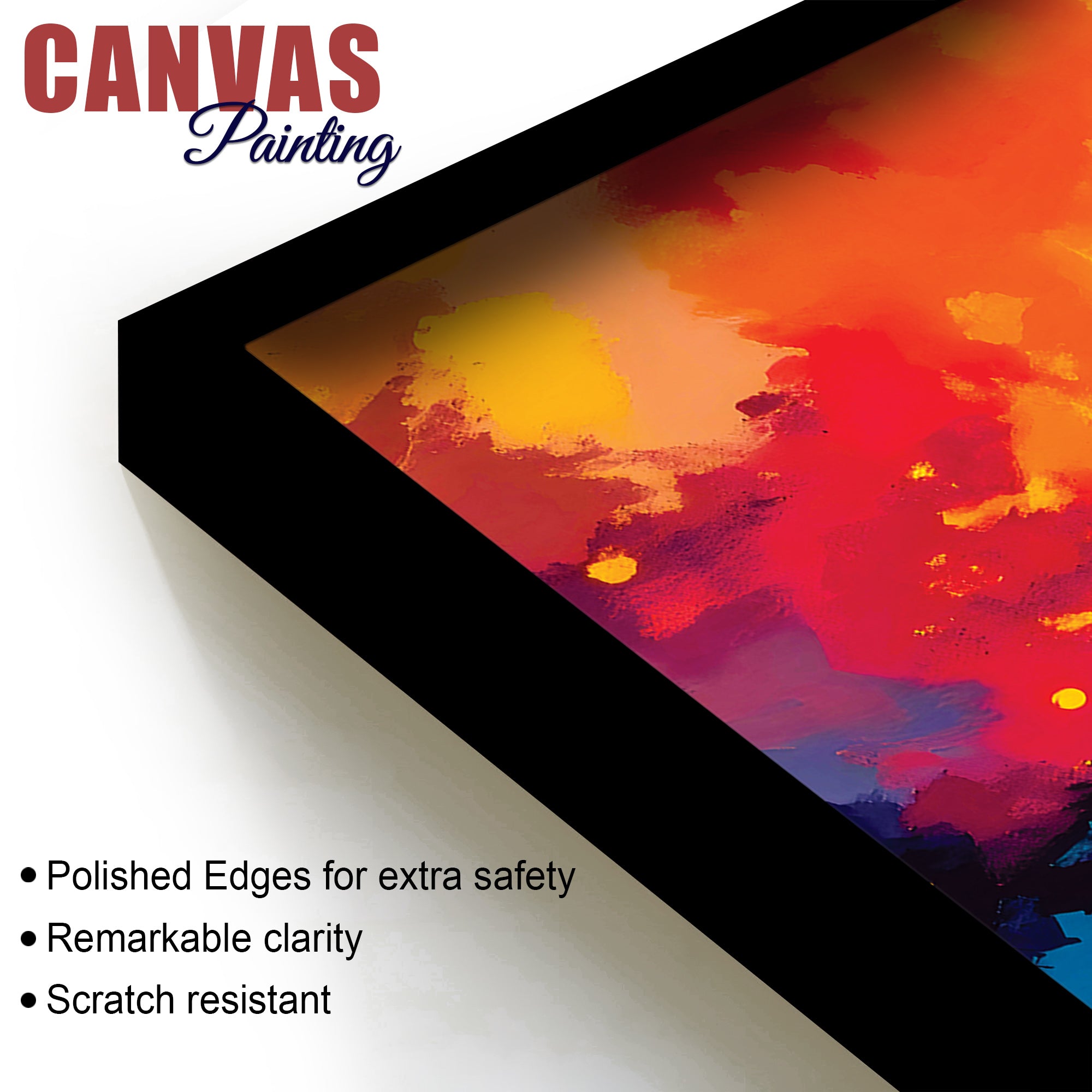 Colorful Radha Krishna Dancing Painting for Modern Interiors