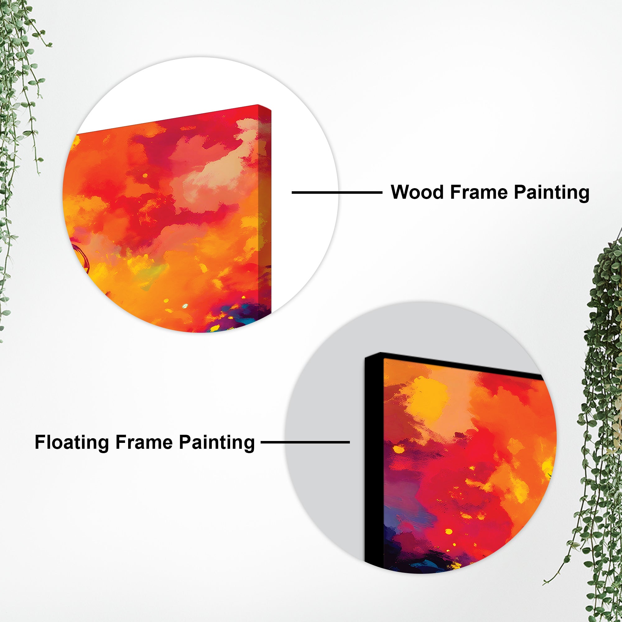 Colorful Radha Krishna Dancing Painting for Modern Interiors