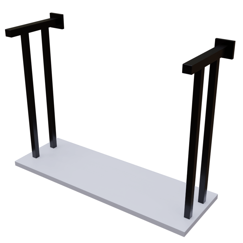 Compact Wooden Wall Mounted Desk for Laptop Books & Decor