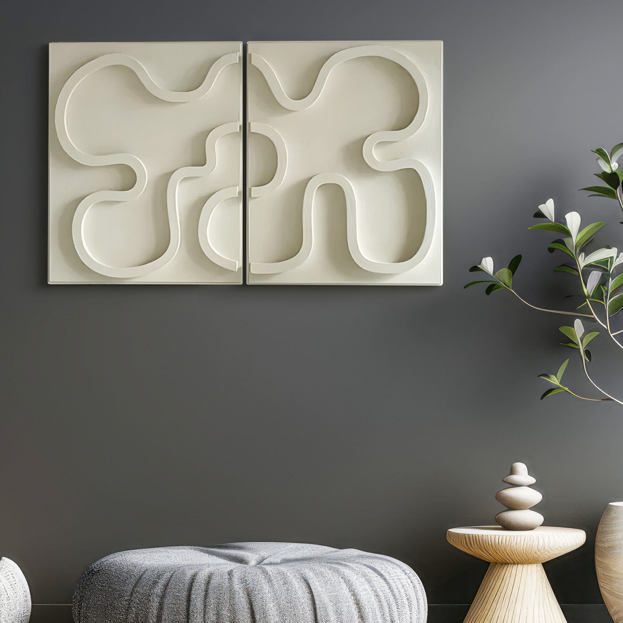 Contour Connections 3D Wall Art Home Decor