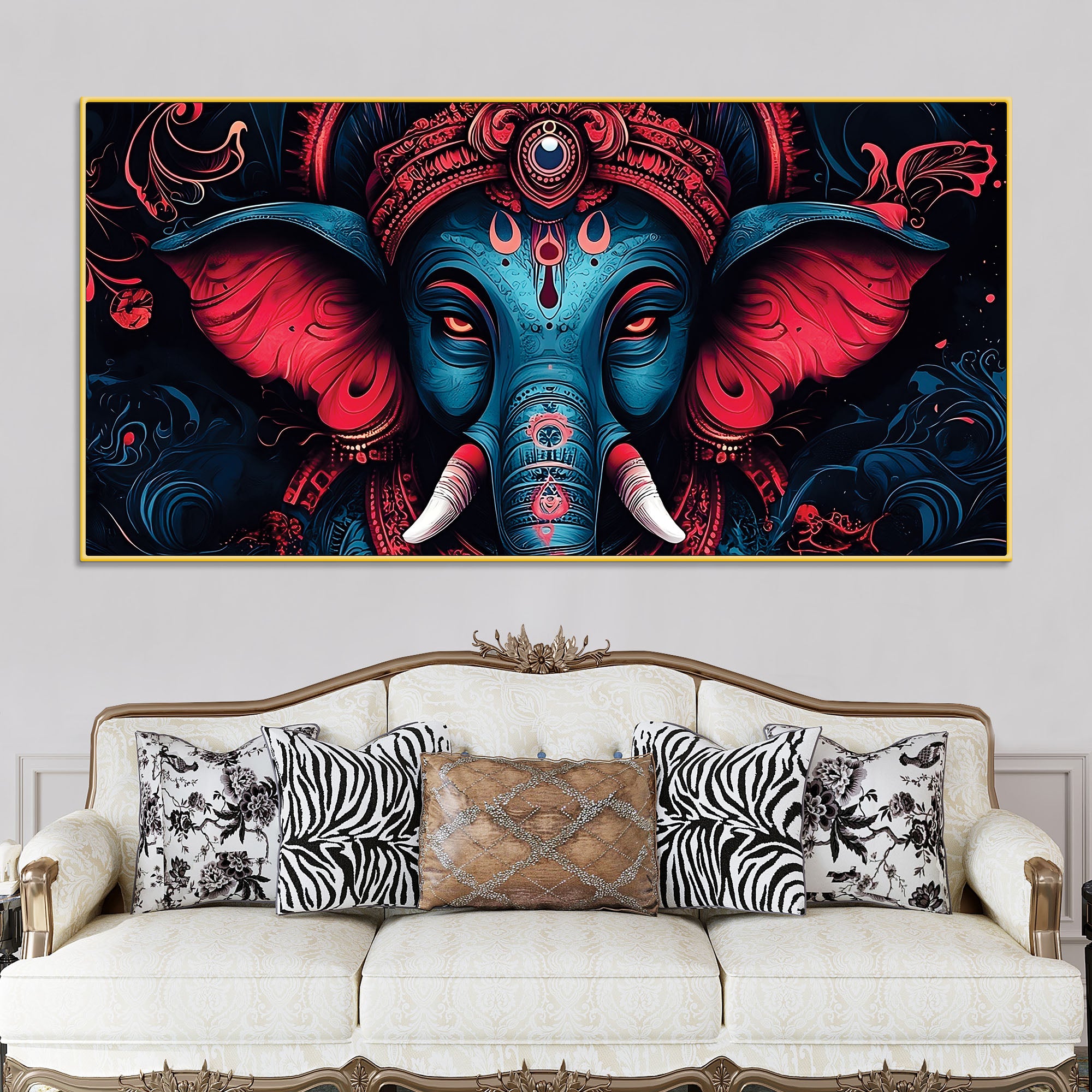 dark-themed-powerful-lord-shri-ganesha-face-painting-modern-indian