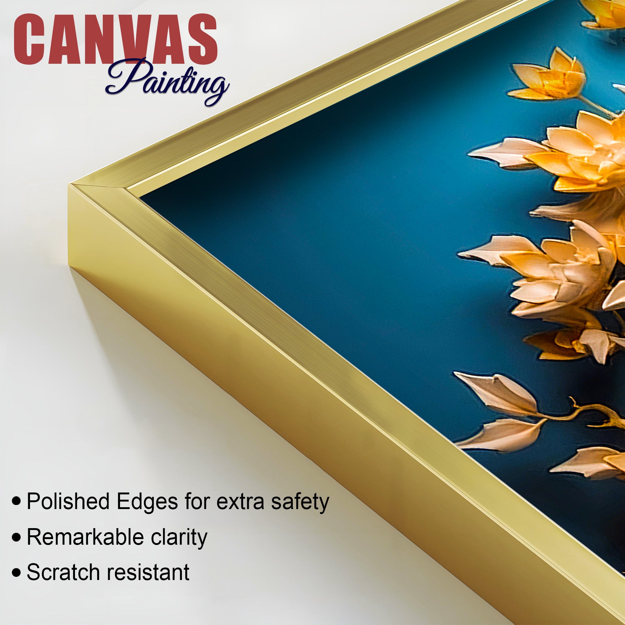 Decorative Buddha Wall Art on Canvas for Stylish Home Décor