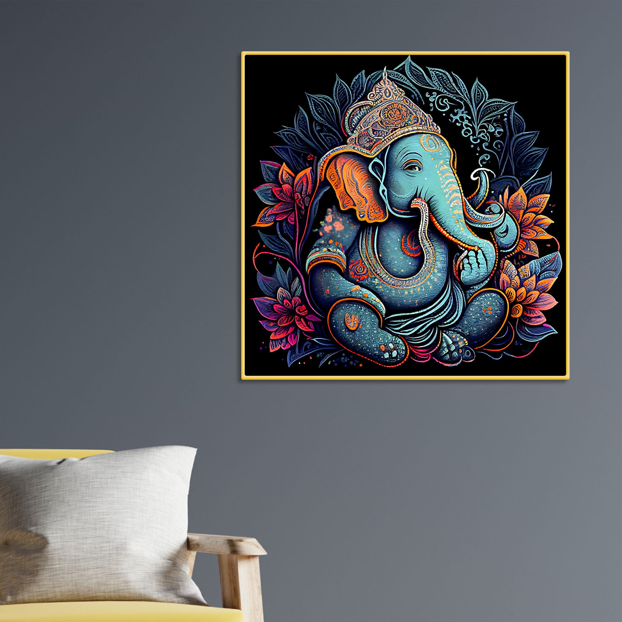 decorative-ganpati-painting