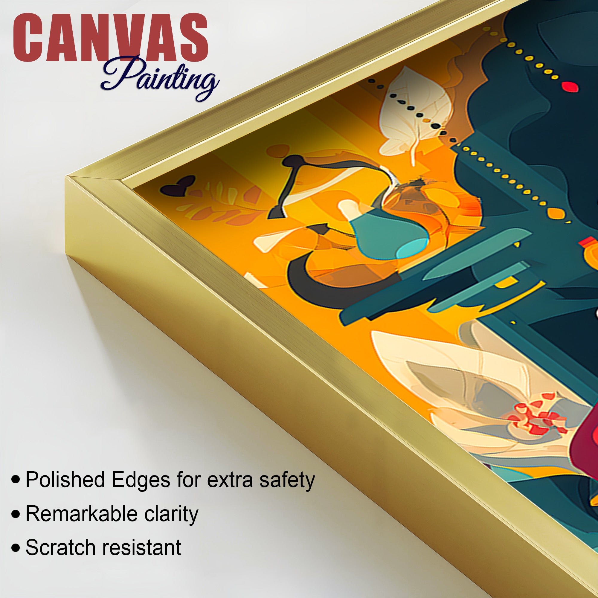 Decorative Hindu Lord Ganpati Ji Painting